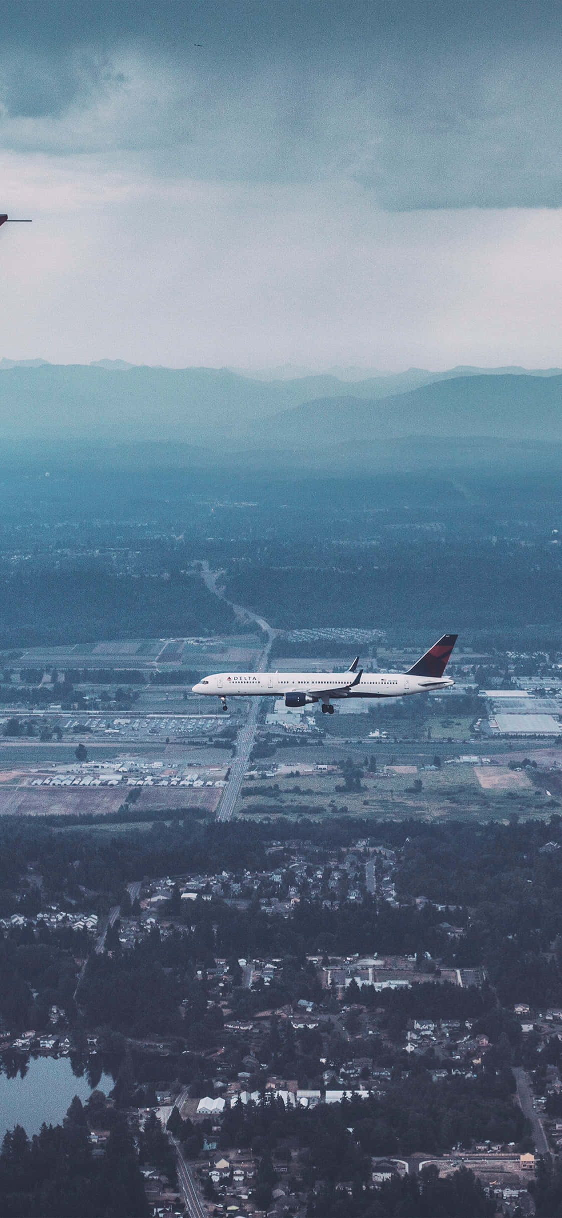 Delta Airlines Fly Android Fly Baggrund Wallpapers