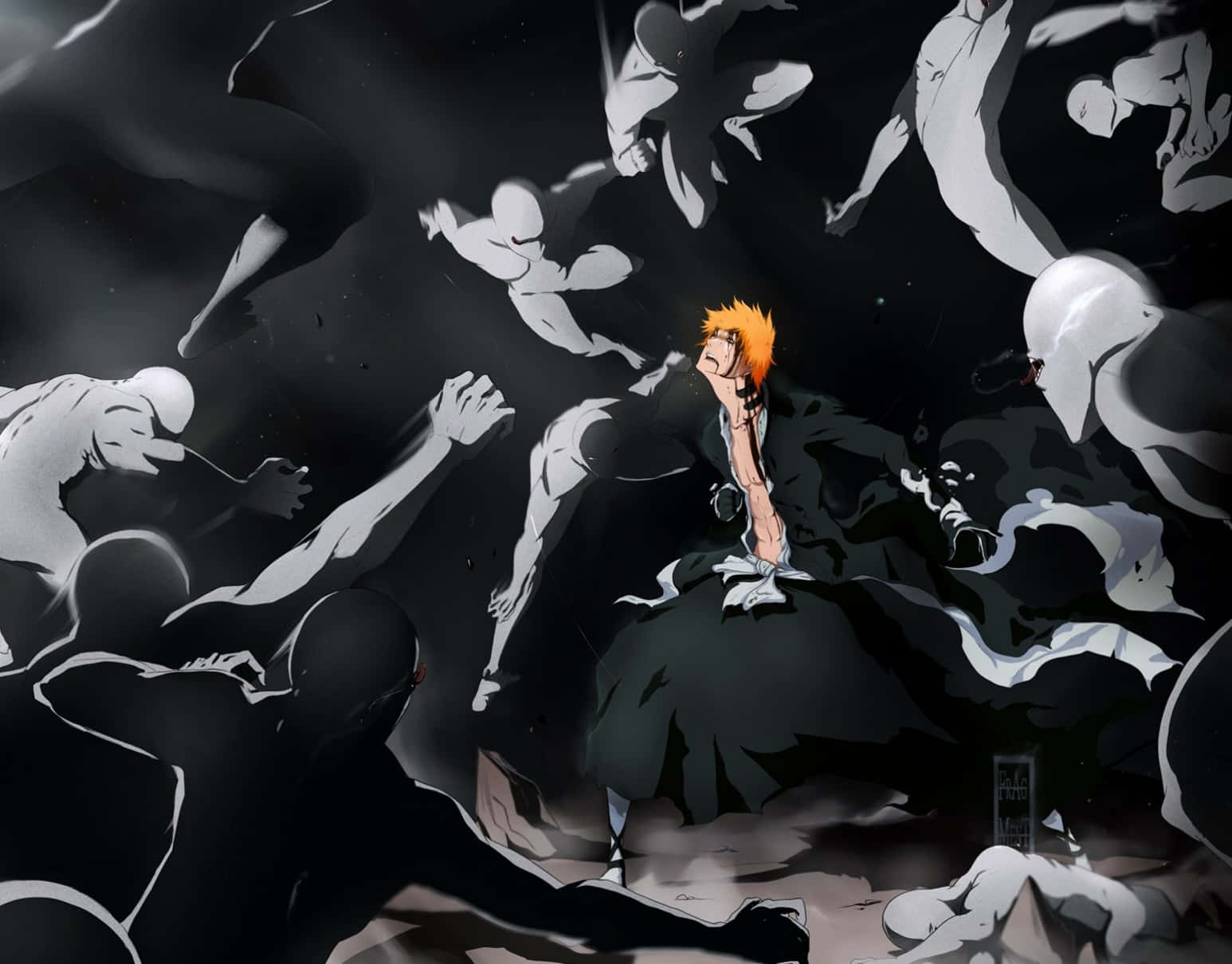 Deltag i den episke kamp i Anime Fight Wallpapers