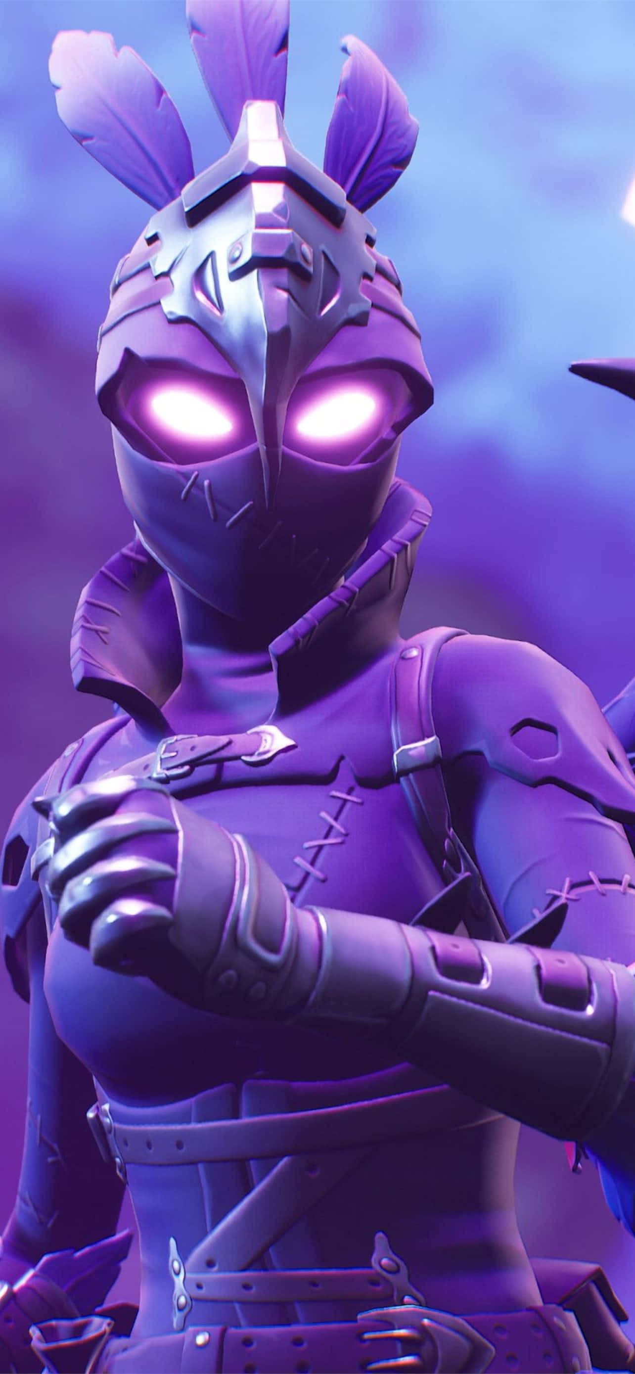 Deltag i kampen med Raven Fortnite-skinnet Wallpapers