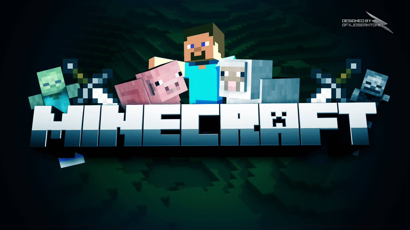 Deltag i Overlevelseseventyret med Steve i Minecraft Wallpapers