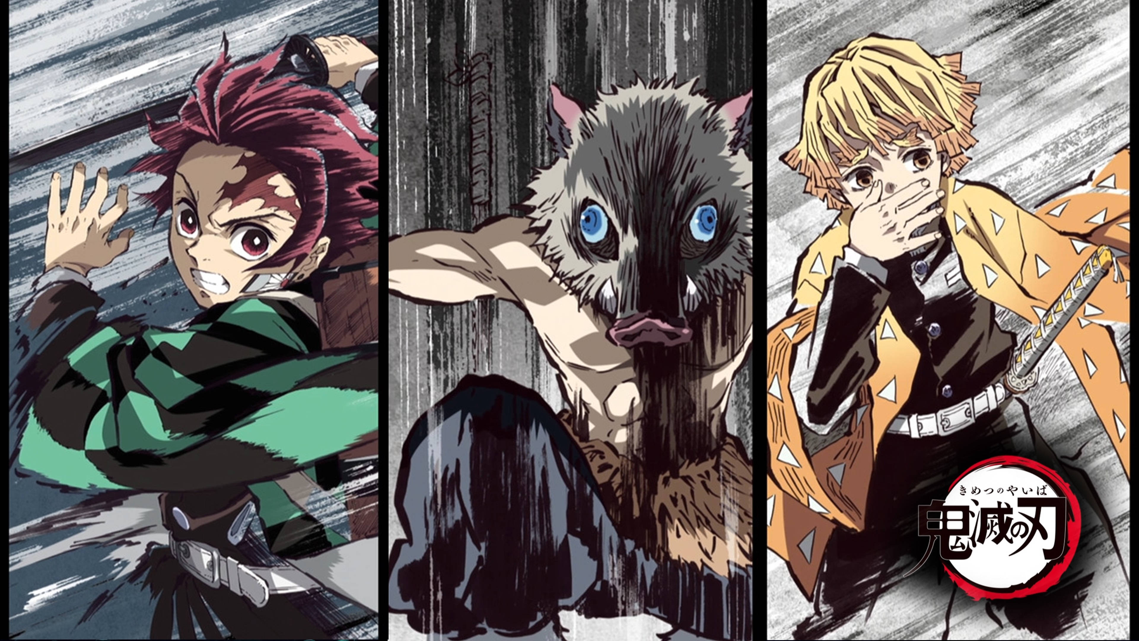 Demon Slayer 4K Dramatisk Wallpapers