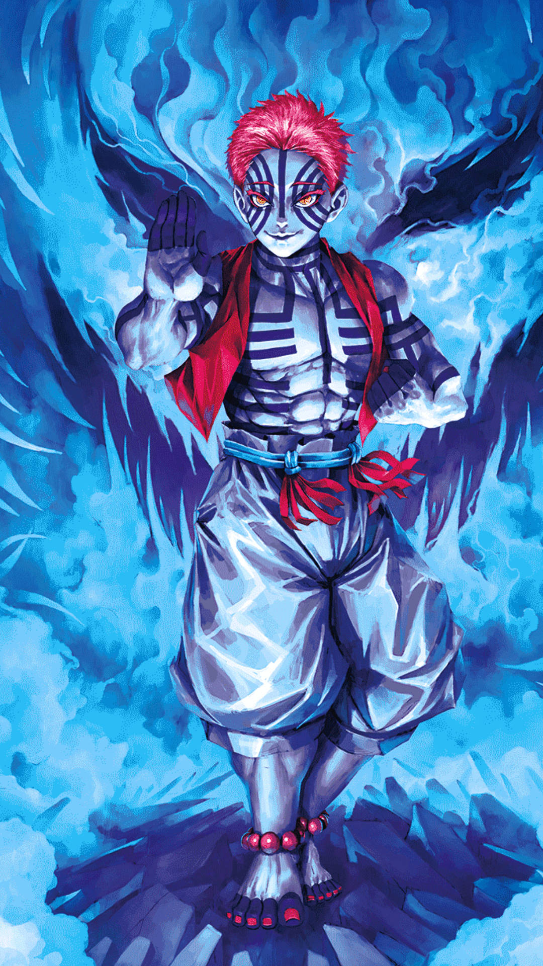 Demon Slayer Akaza Muzan Dæmonkonge Wallpapers