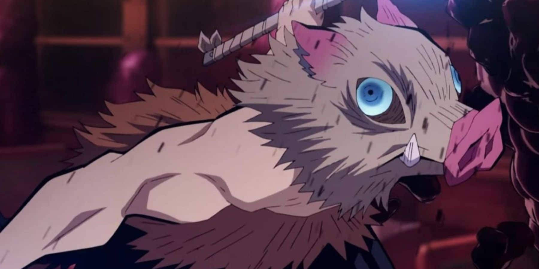 Demon Slayer Maske Inosuke Vildsvinet Wallpapers