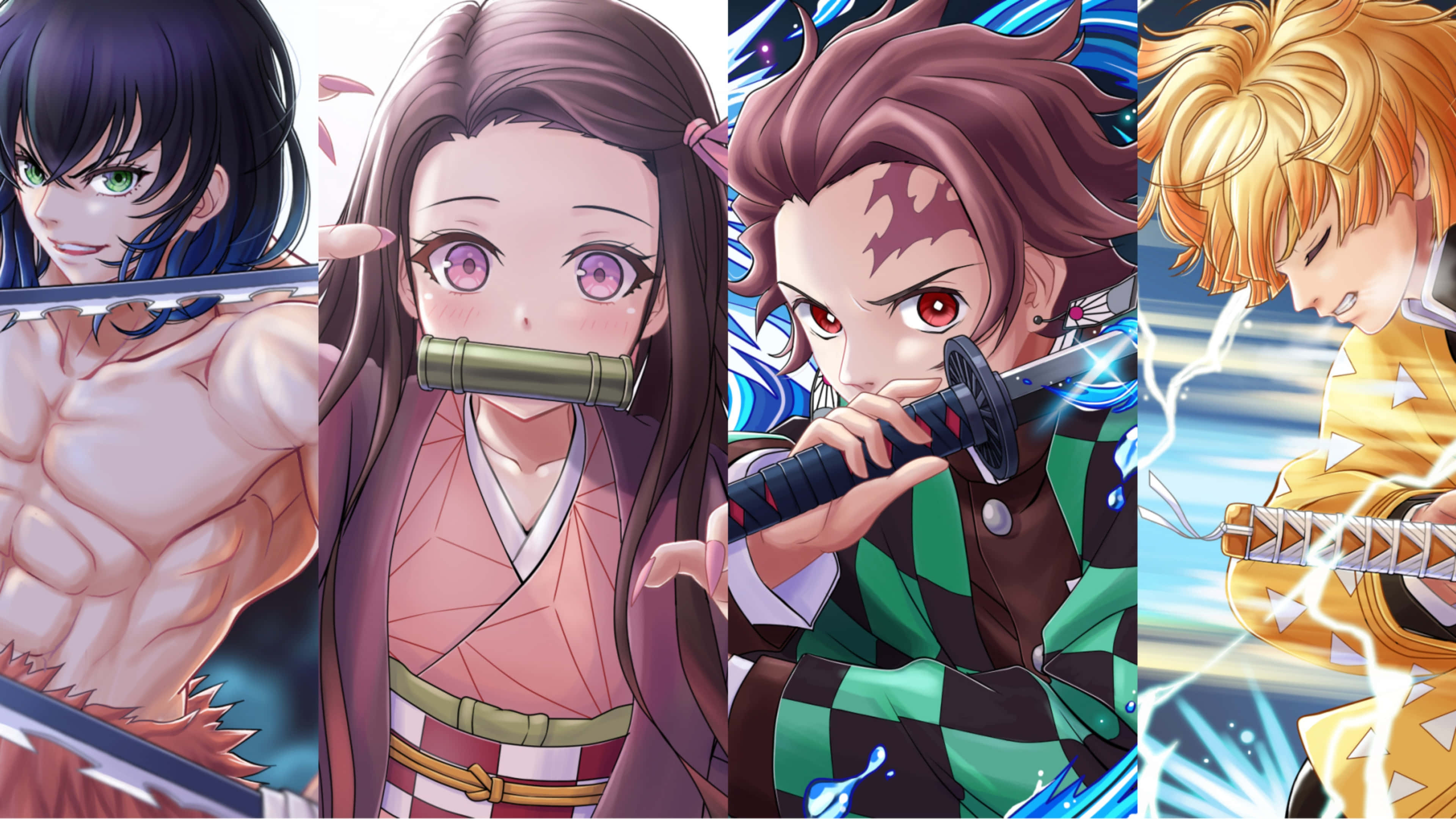 Demon Slayer: Tag guddommelige kræfter op! Wallpapers