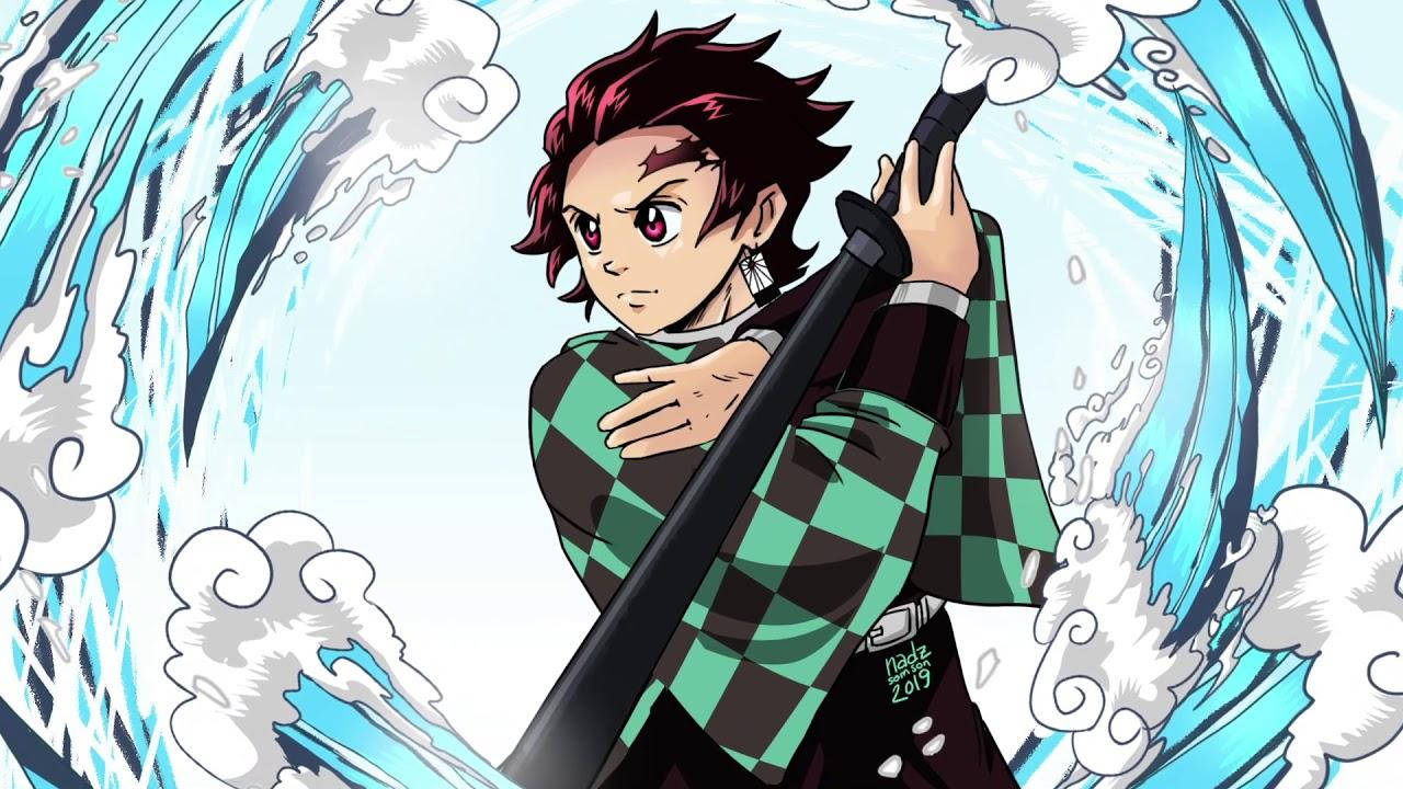 Demon Slayer Tanjiros Sværd Wallpapers