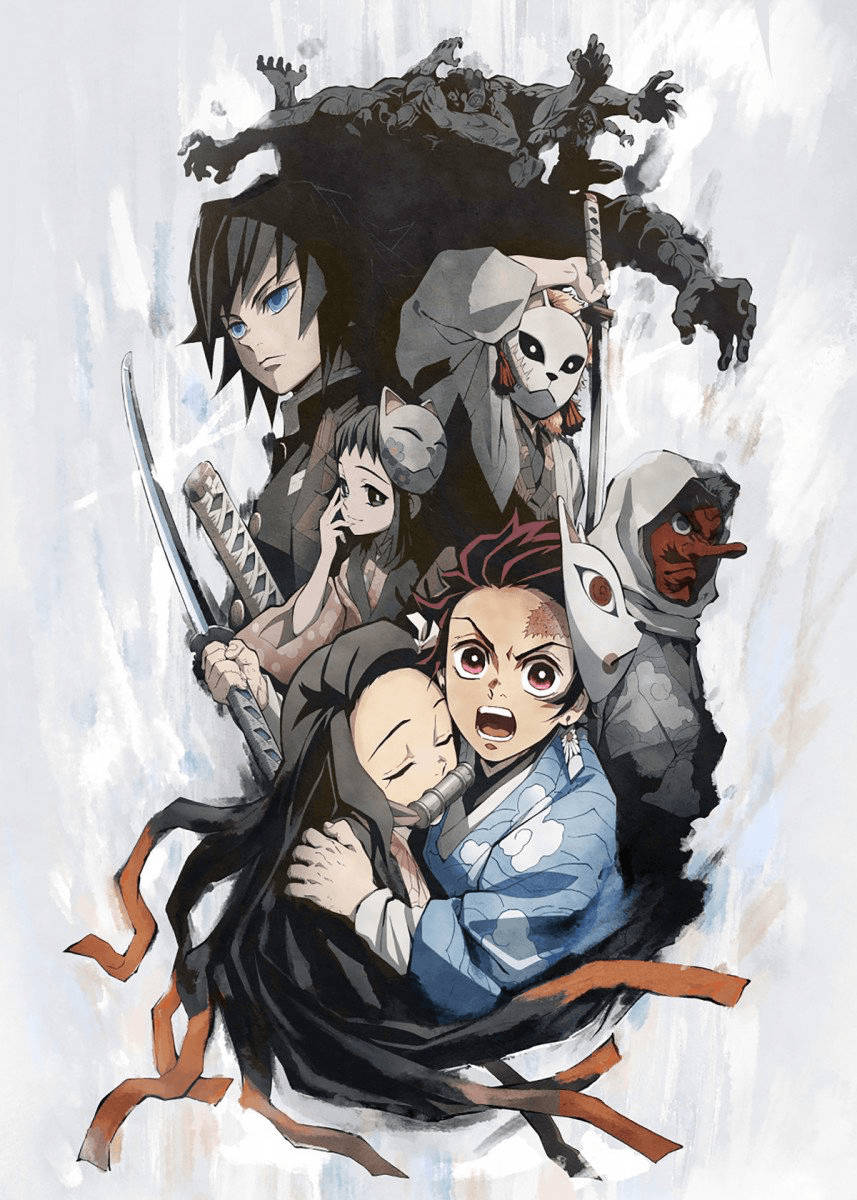 Demon Slayer Tanjiro Figurer Wallpapers