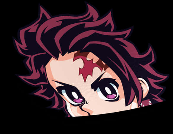 Demon Slayer Tanjiro Kamado Vektorkunst Wallpapers