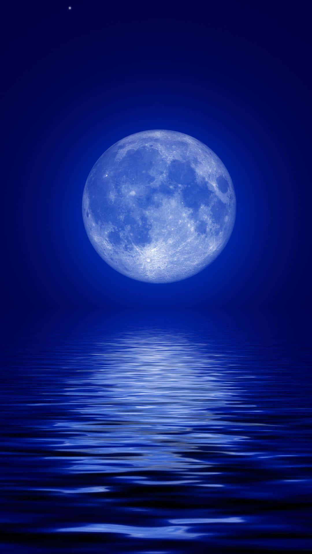 Den Blå Måne iPhone Wallpapers