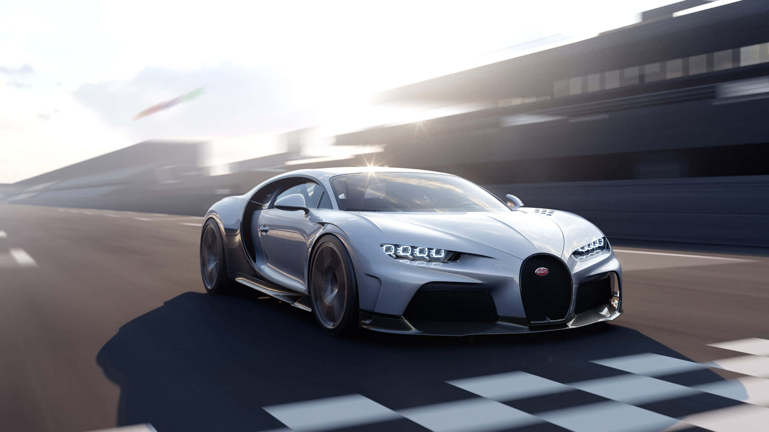 Den Eksklusive Bugatti Chiron. Wallpapers