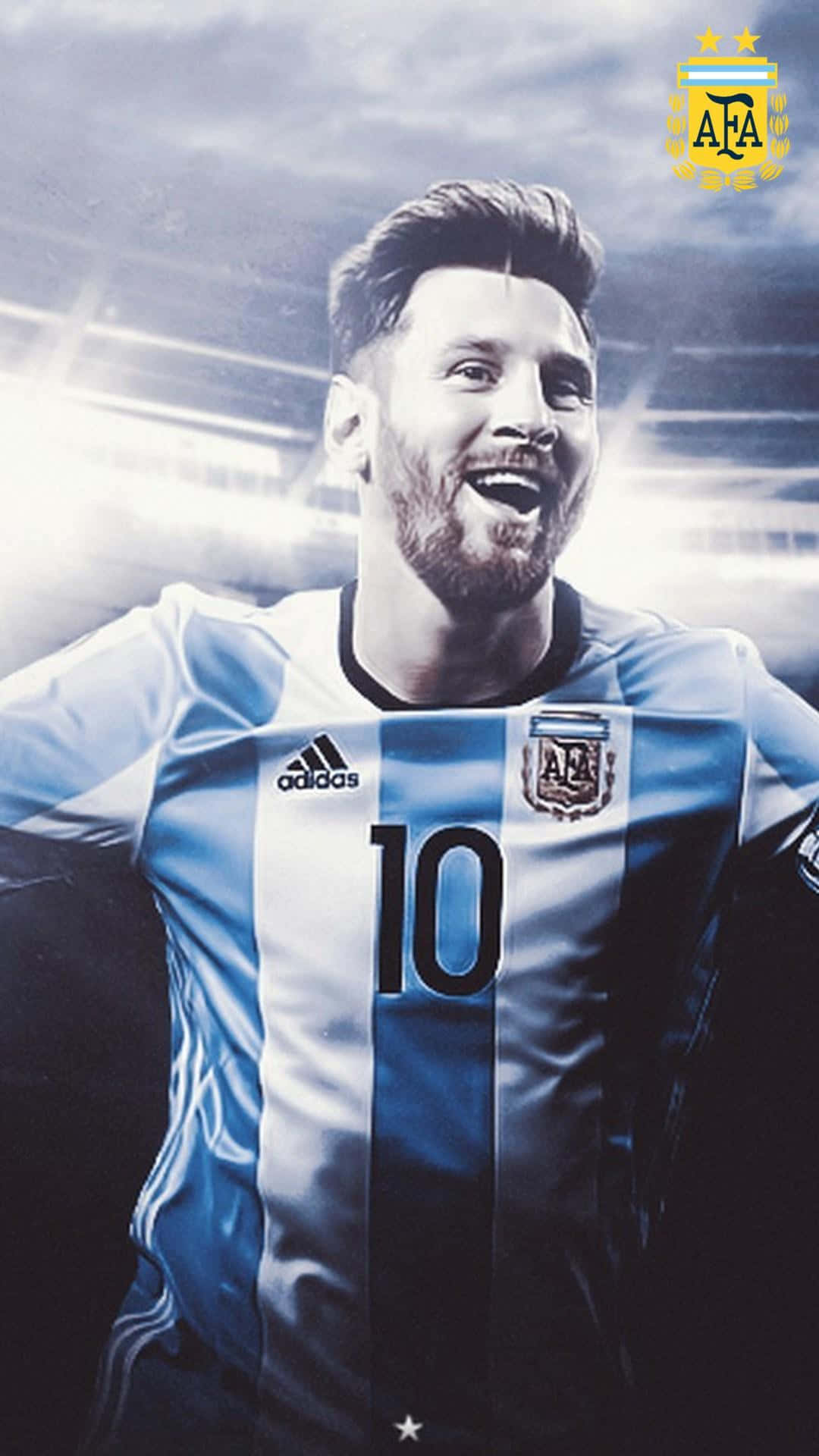 Den ikoniske Lionel Messi pryder millioner af iPhones verden over Wallpapers