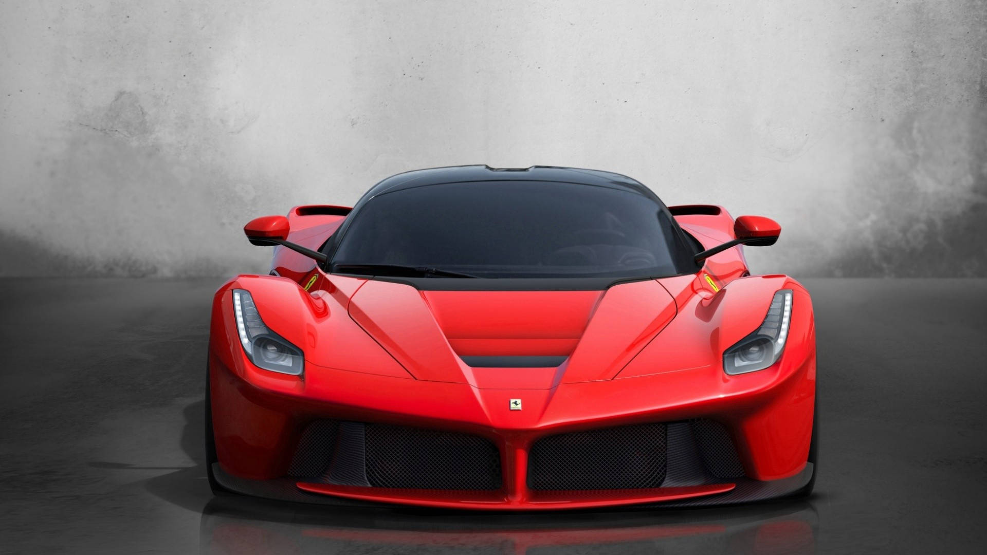 Den kraftfulde røde LaFerrari Wallpapers