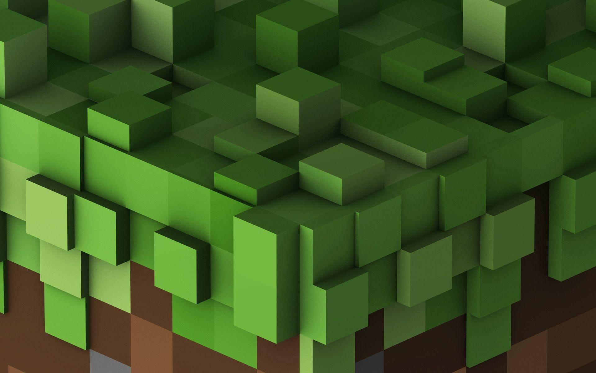 Den kubiske verden af Minecraft Wallpapers