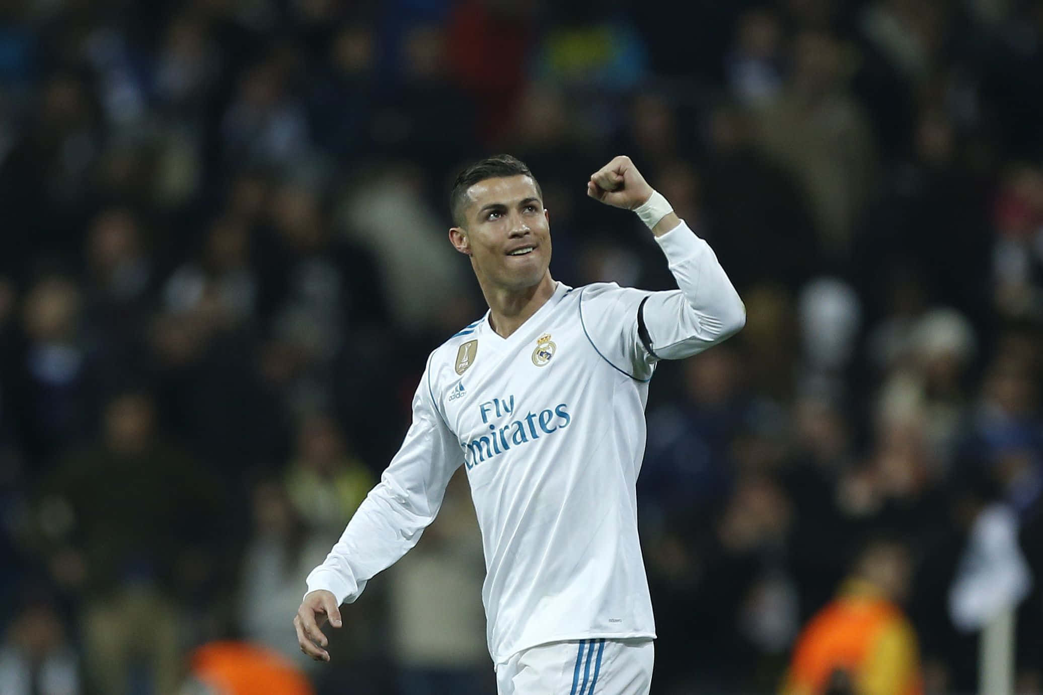 Den legendariske Cristiano Ronaldo i aktion Wallpapers
