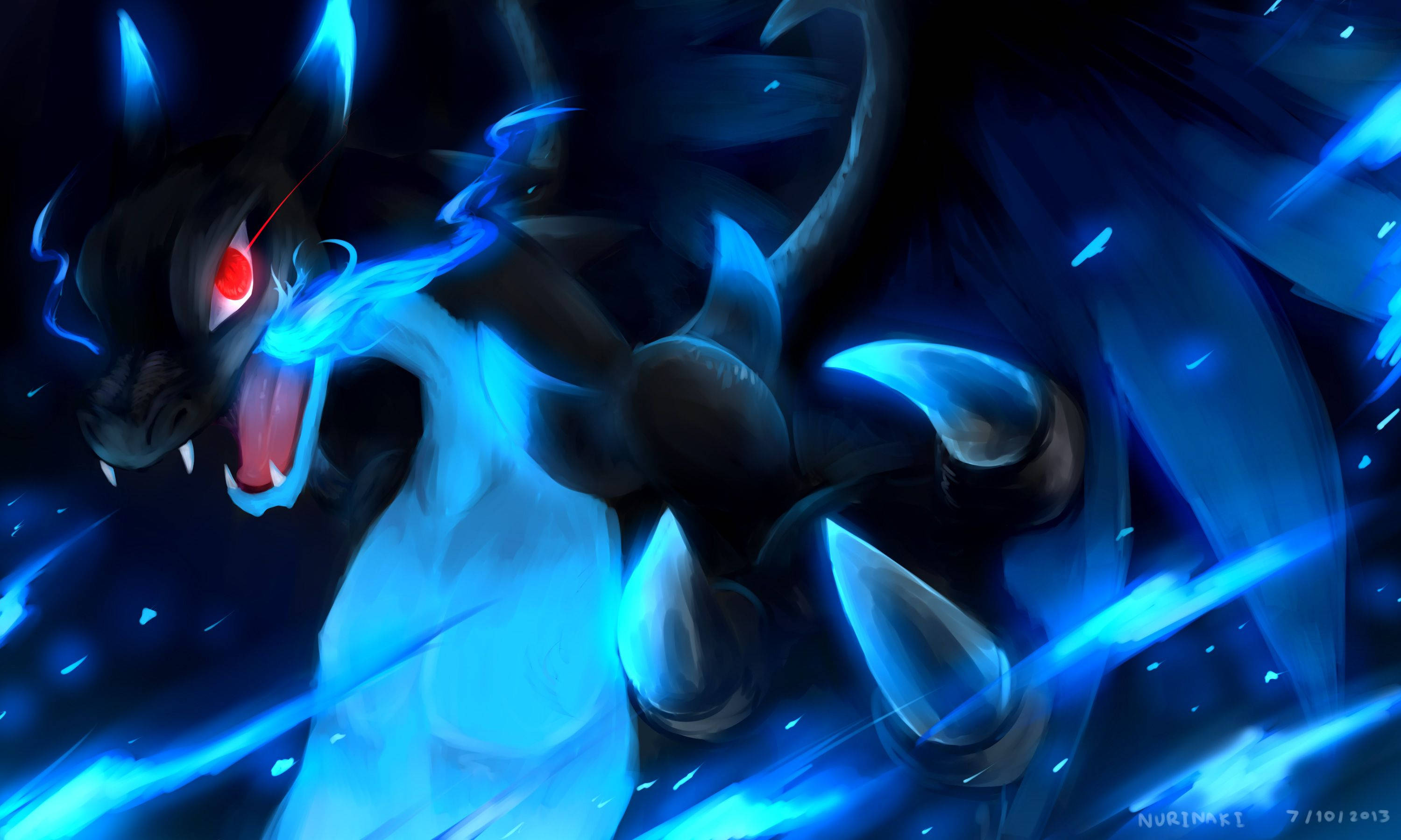 Den legendariske Pokémon Charizard! Wallpapers