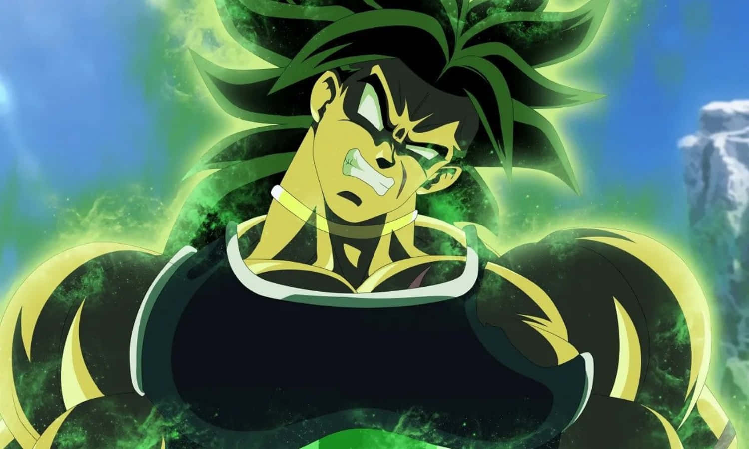 Den legendariske Super Saiyan, Broly, sparker handlingen i gang i Dragon Ball Super! Wallpapers