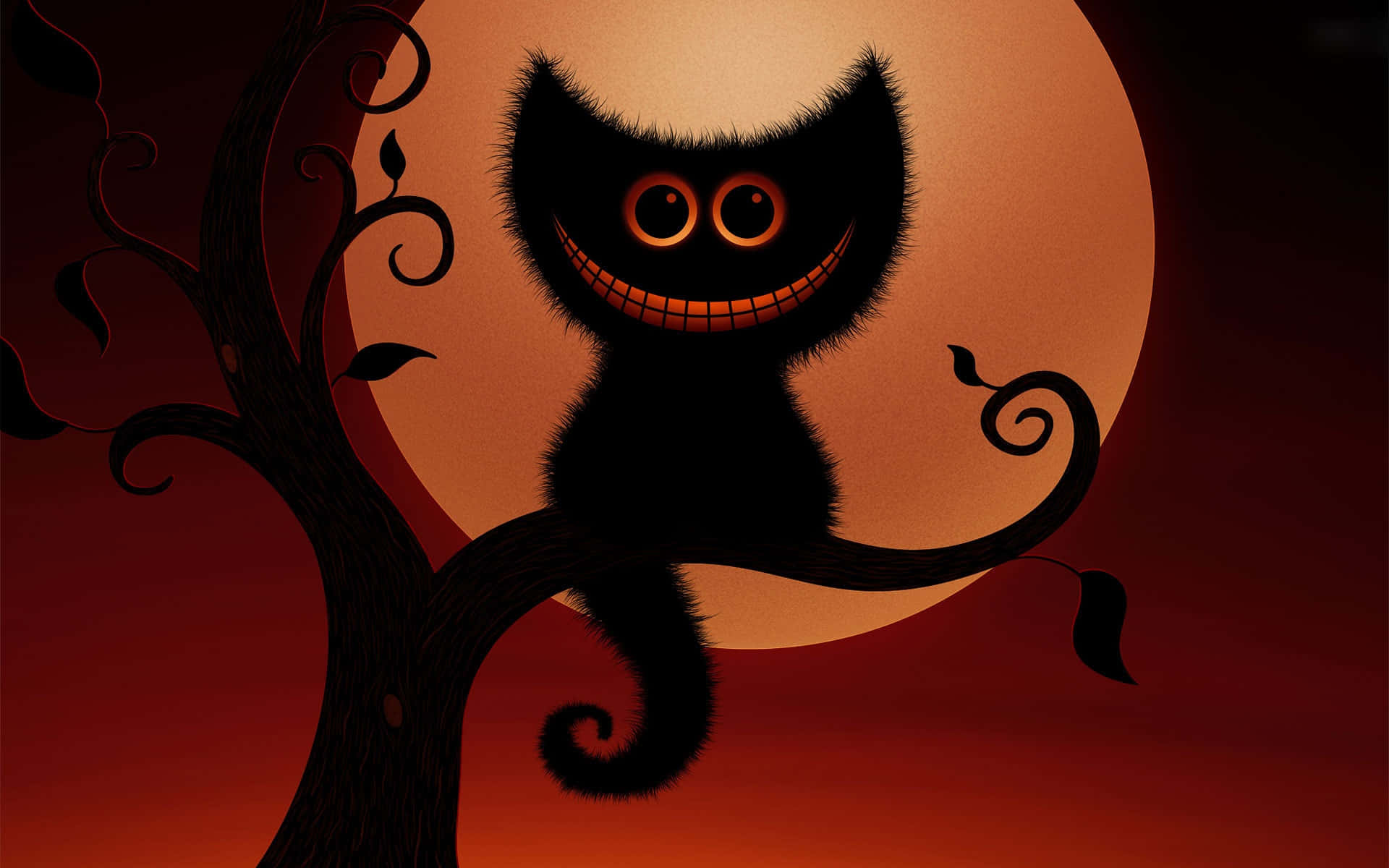 Den mystiske Cheshire Cat Wallpapers