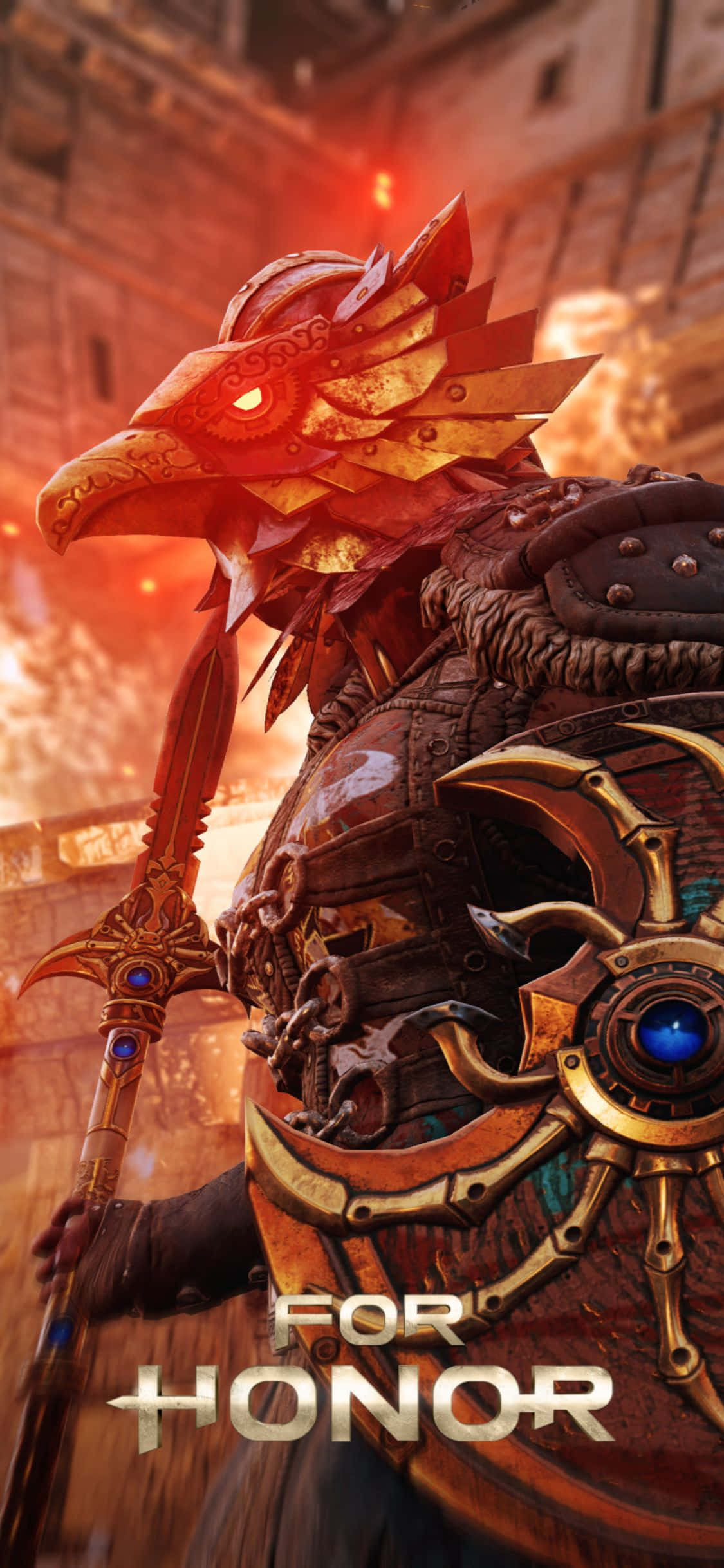 Den nyeste lancering - iPhone Xs For Honor Wallpapers