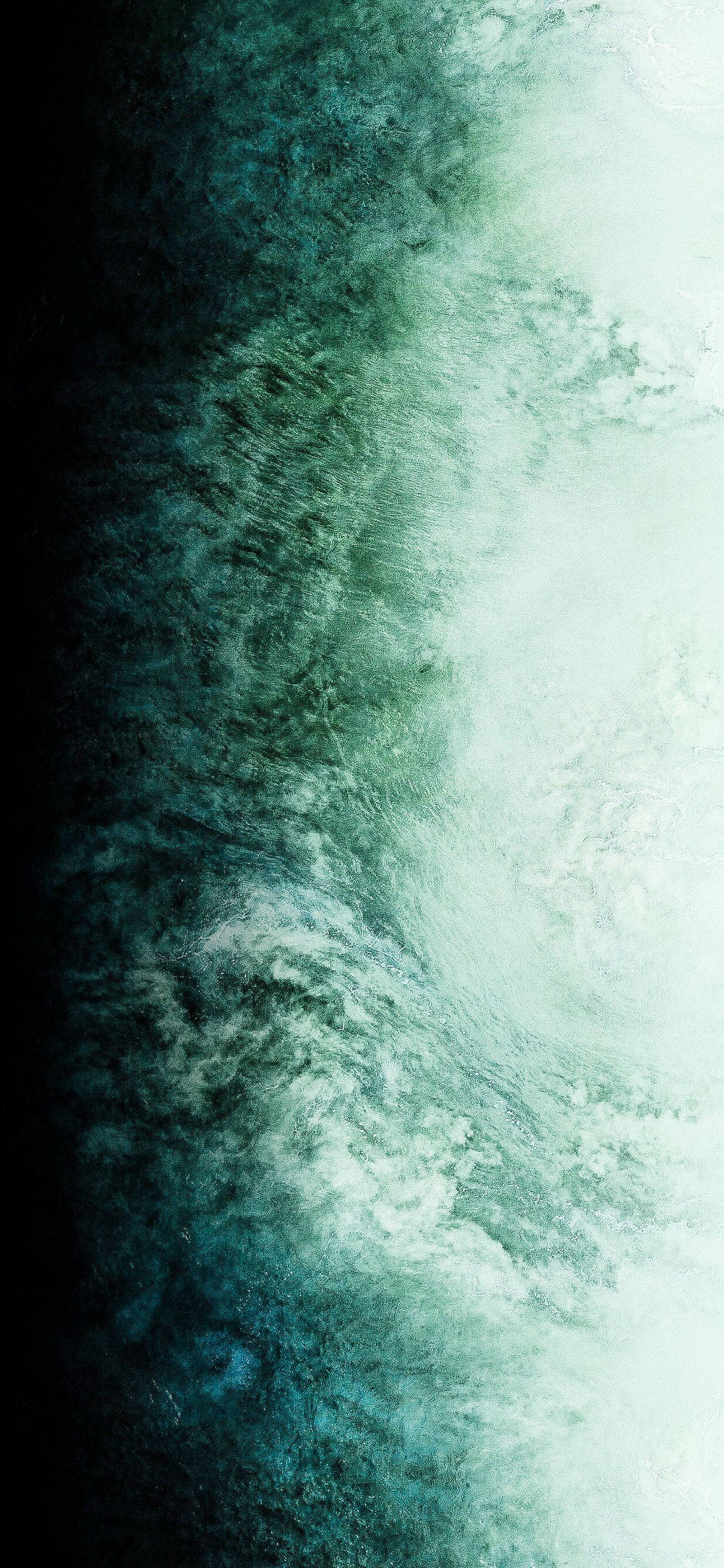 Den røgfyldte midnatsgrønne iPhone 11 Wallpapers