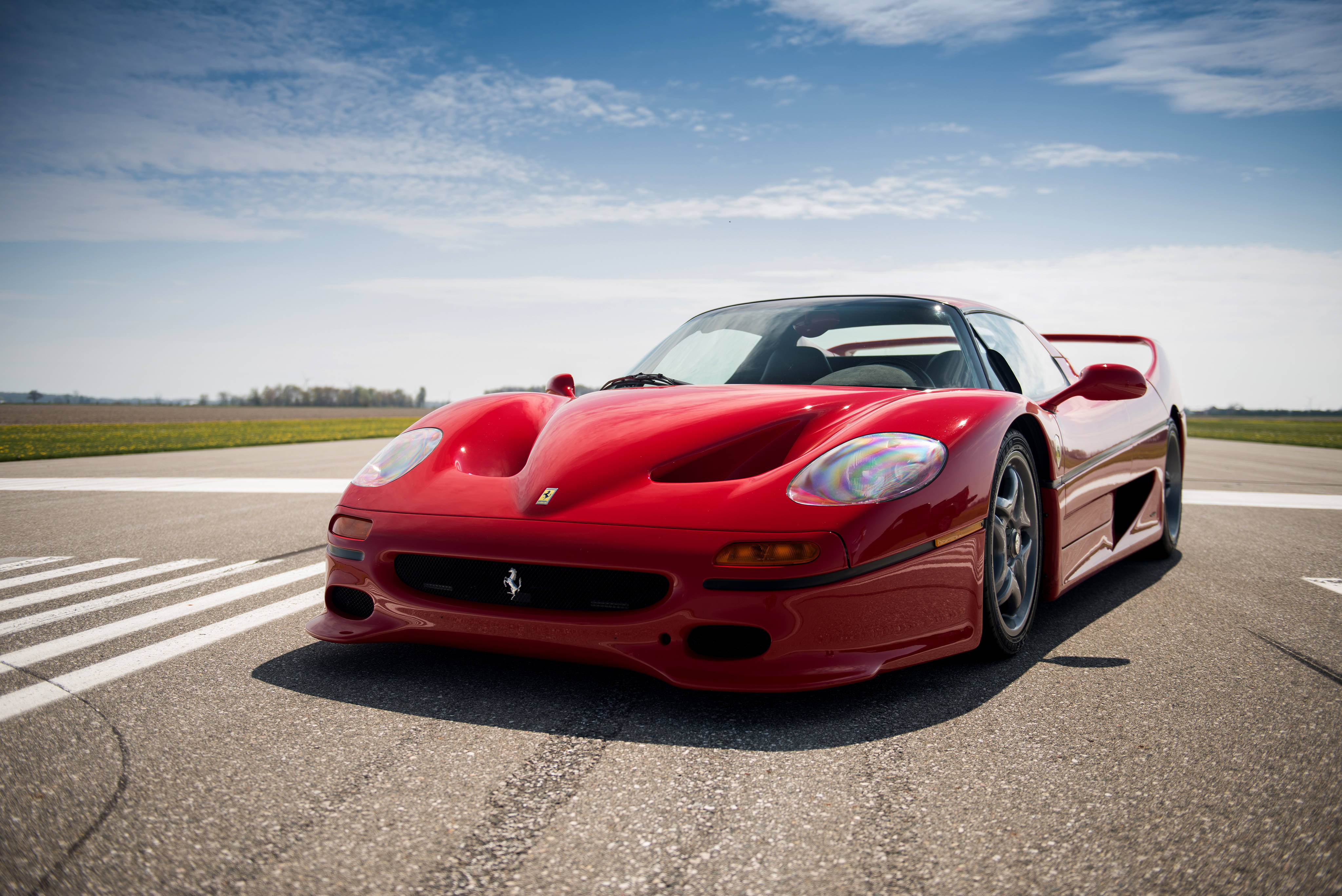 Den røde Ferrari F50 Wallpapers