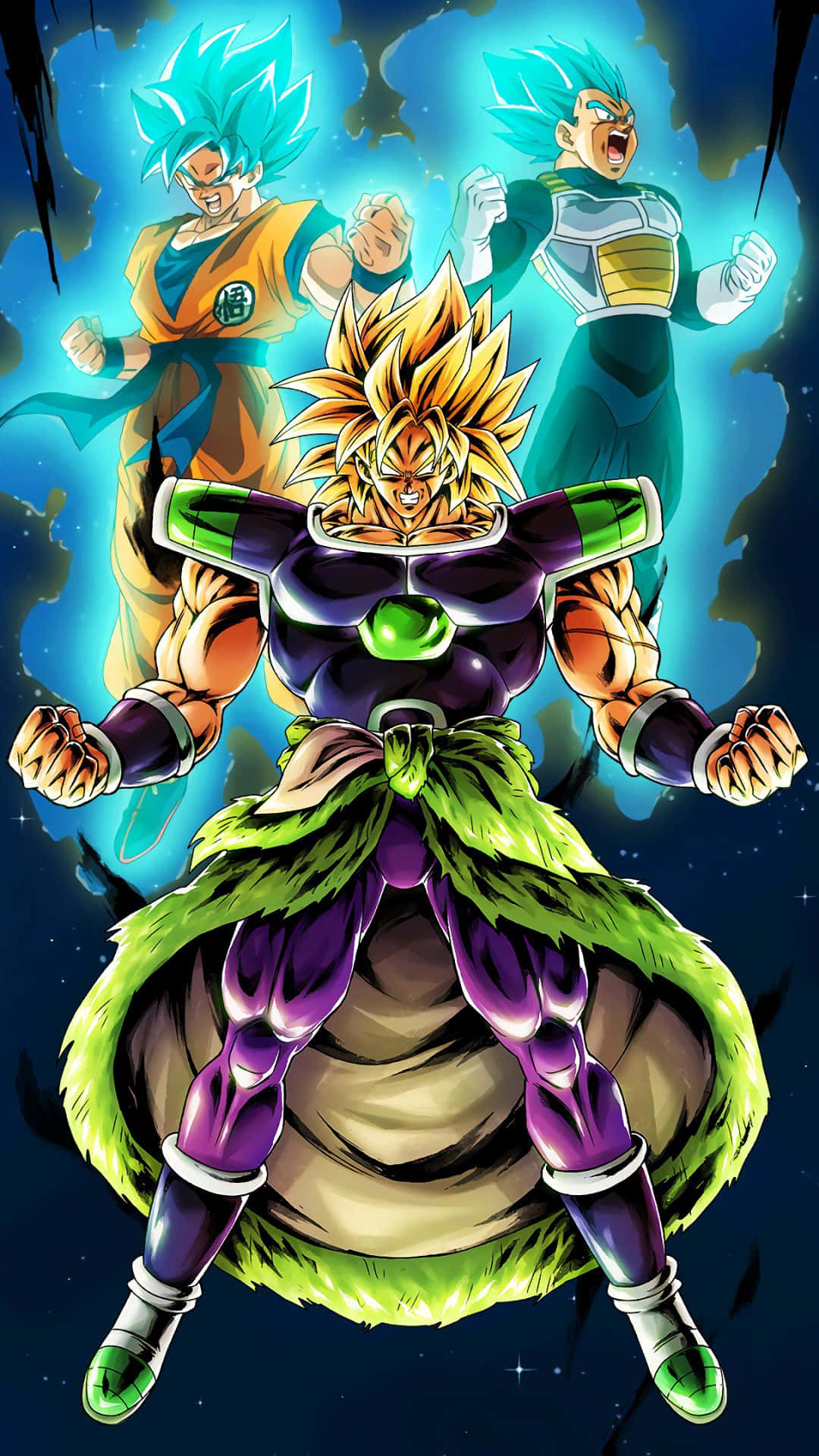Den sande kraft udløst - Broly i Dragon Ball Super Wallpapers