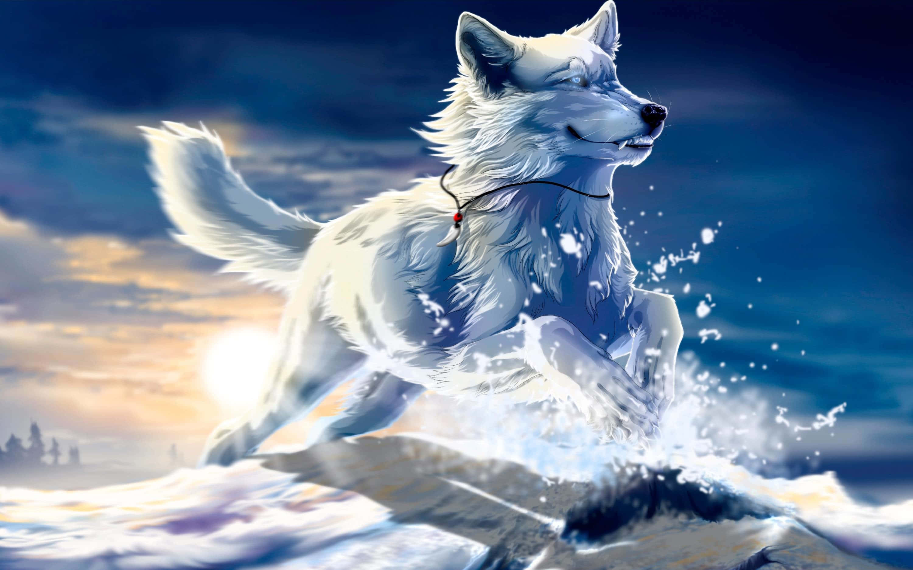 Den sejeste ulv omkring Wallpapers