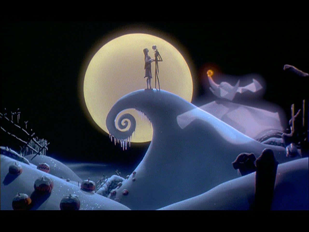 Den tidløse fortælling om The Nightmare Before Christmas Wallpapers