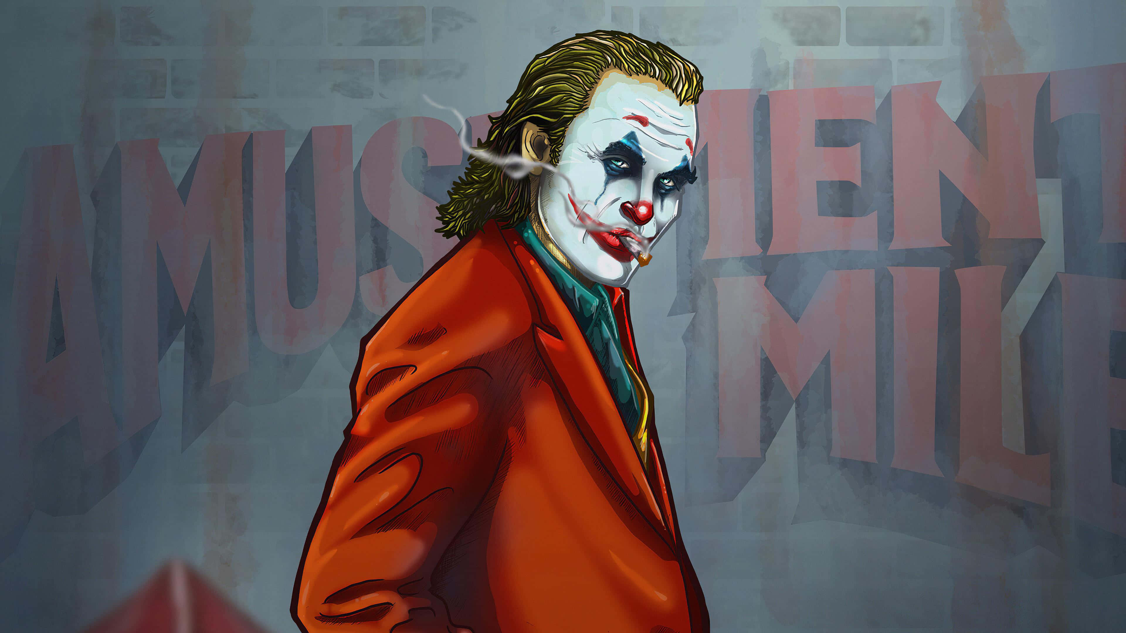 Den truende charme hos Jokeren Wallpapers