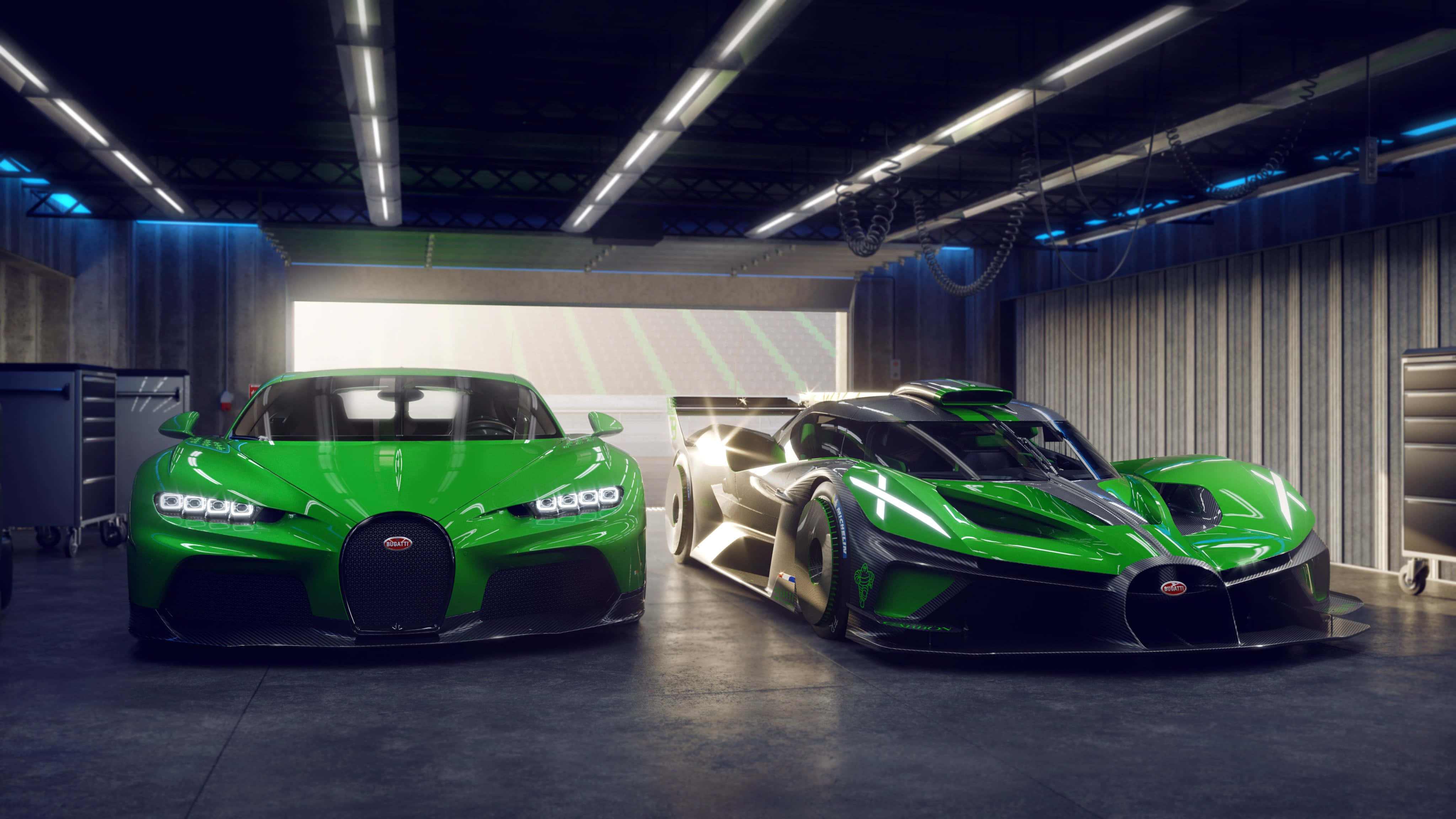 Den ubønhørlige kraft fra Bugatti Veyron Wallpapers