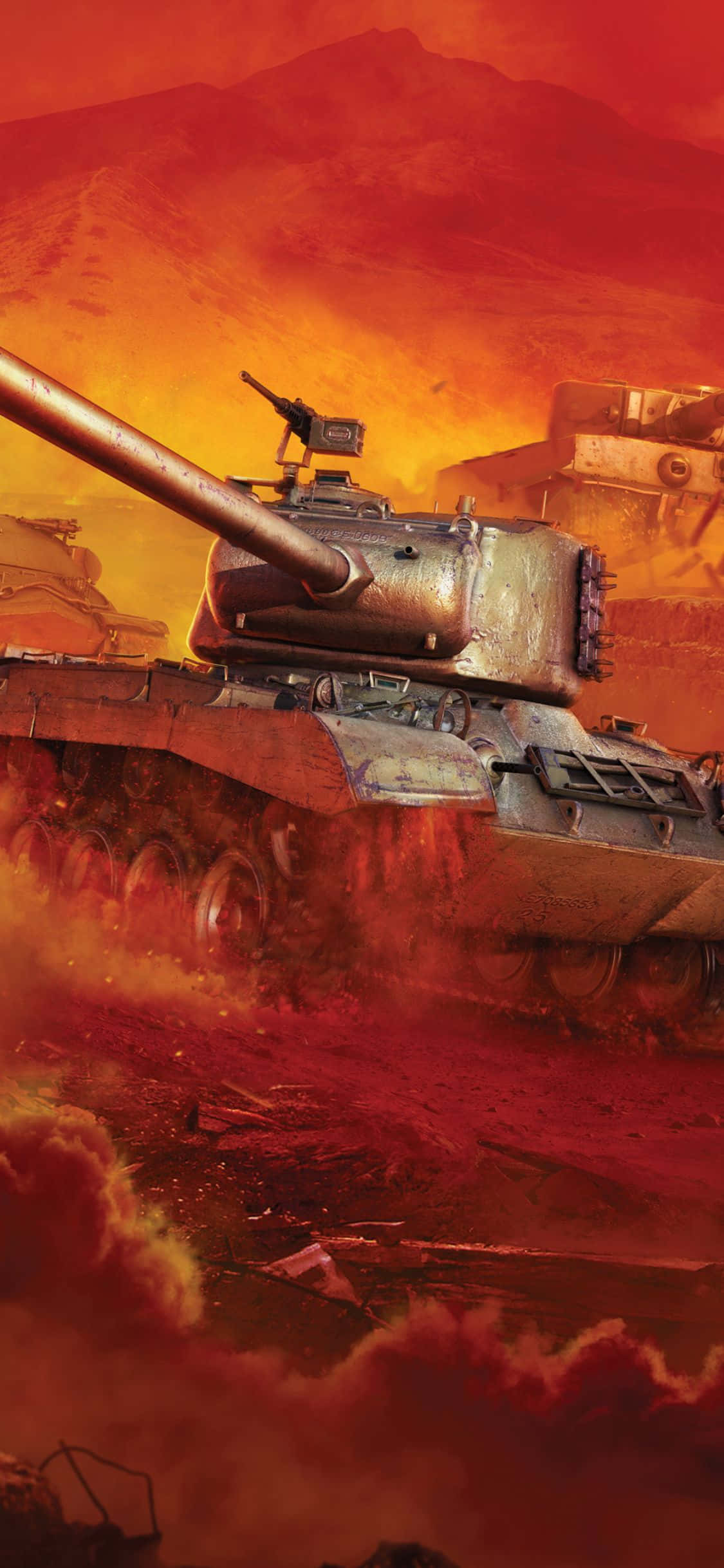 Den utrolige kraft i iPhone Xs Tanks Wallpapers