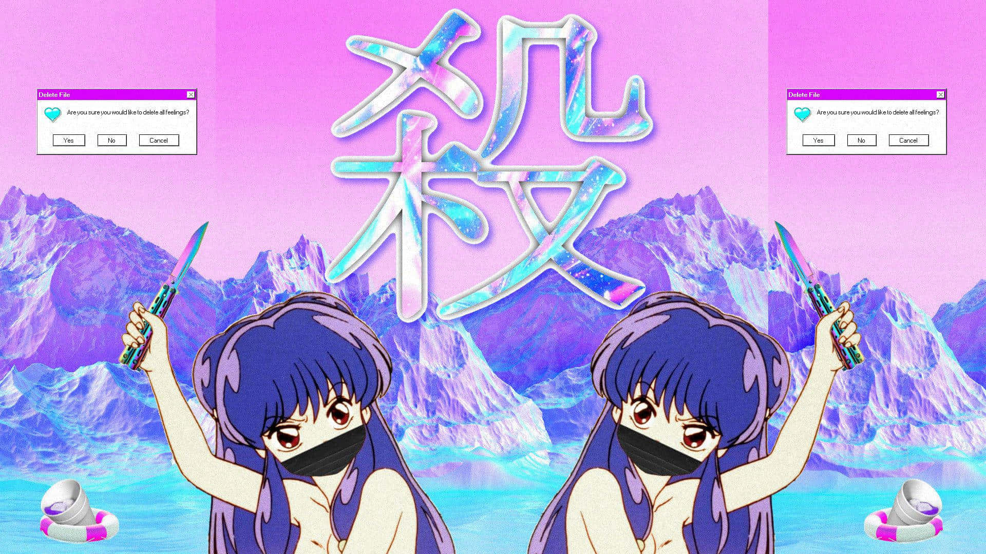 Desktop Art Anime PFP Æstetik Wallpapers