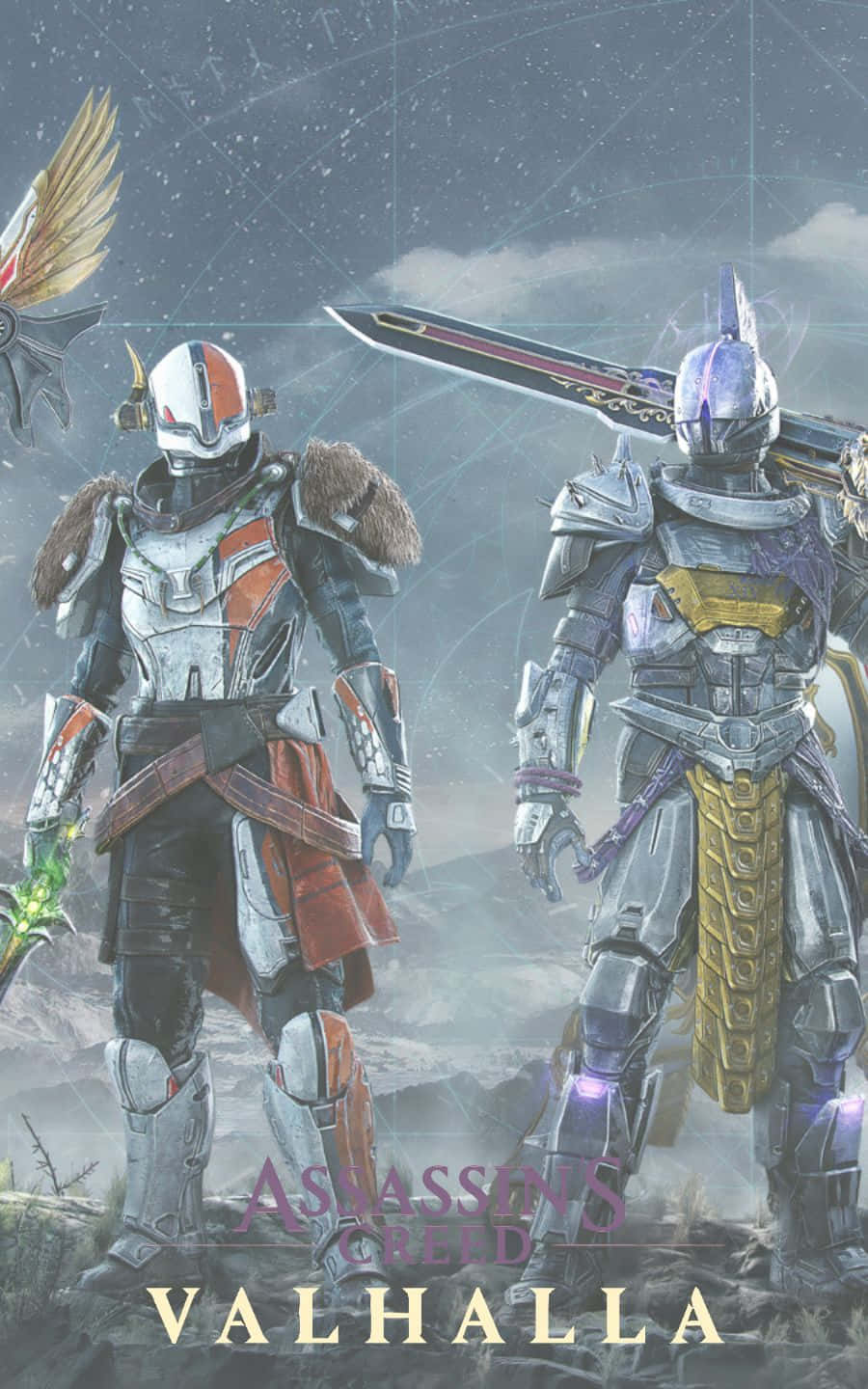 Destiny 2 Rustninger 1440p Assassin's Creed Valhalla Baggrund Wallpapers