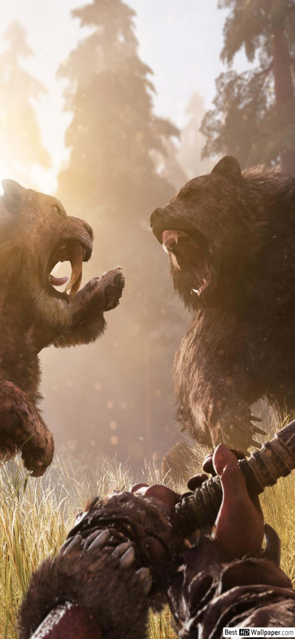 Det actionfyldte spil, Far Cry 3, ankommer til iPhone X Wallpapers