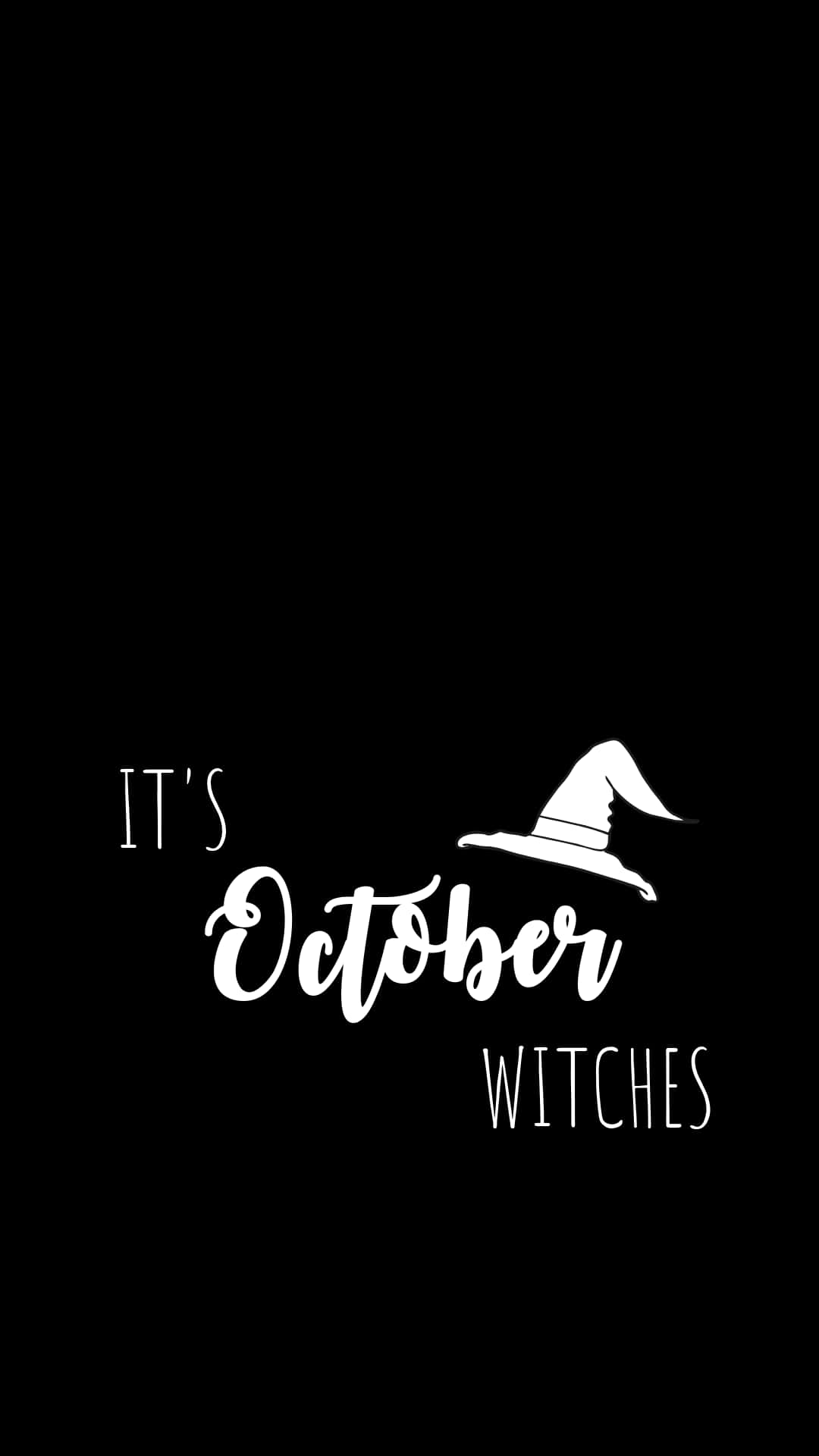 Det er oktober, hekse iPhone Wallpapers