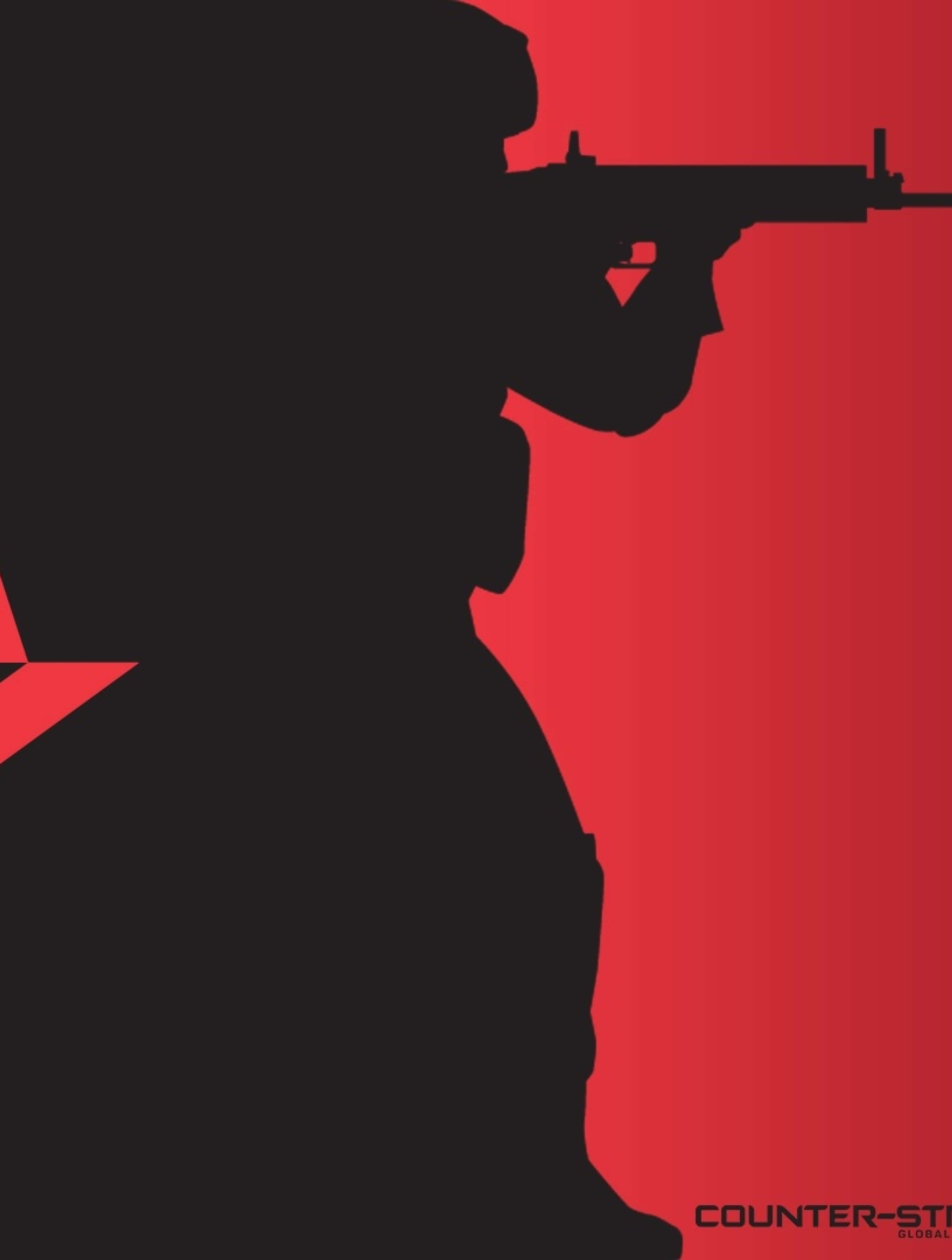"Det er spilletid med iPhone Xs Max og Counter-Strike Global Offensive" Wallpapers