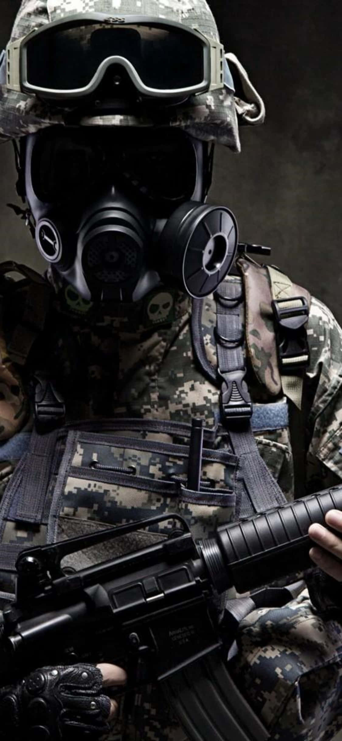 Det er tid til handling med iPhone Xs og Counter-Strike: Global Offensive Wallpapers