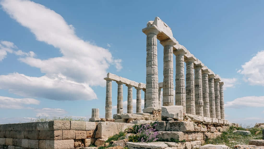 Det gamle Poseidon-tempel Wallpapers