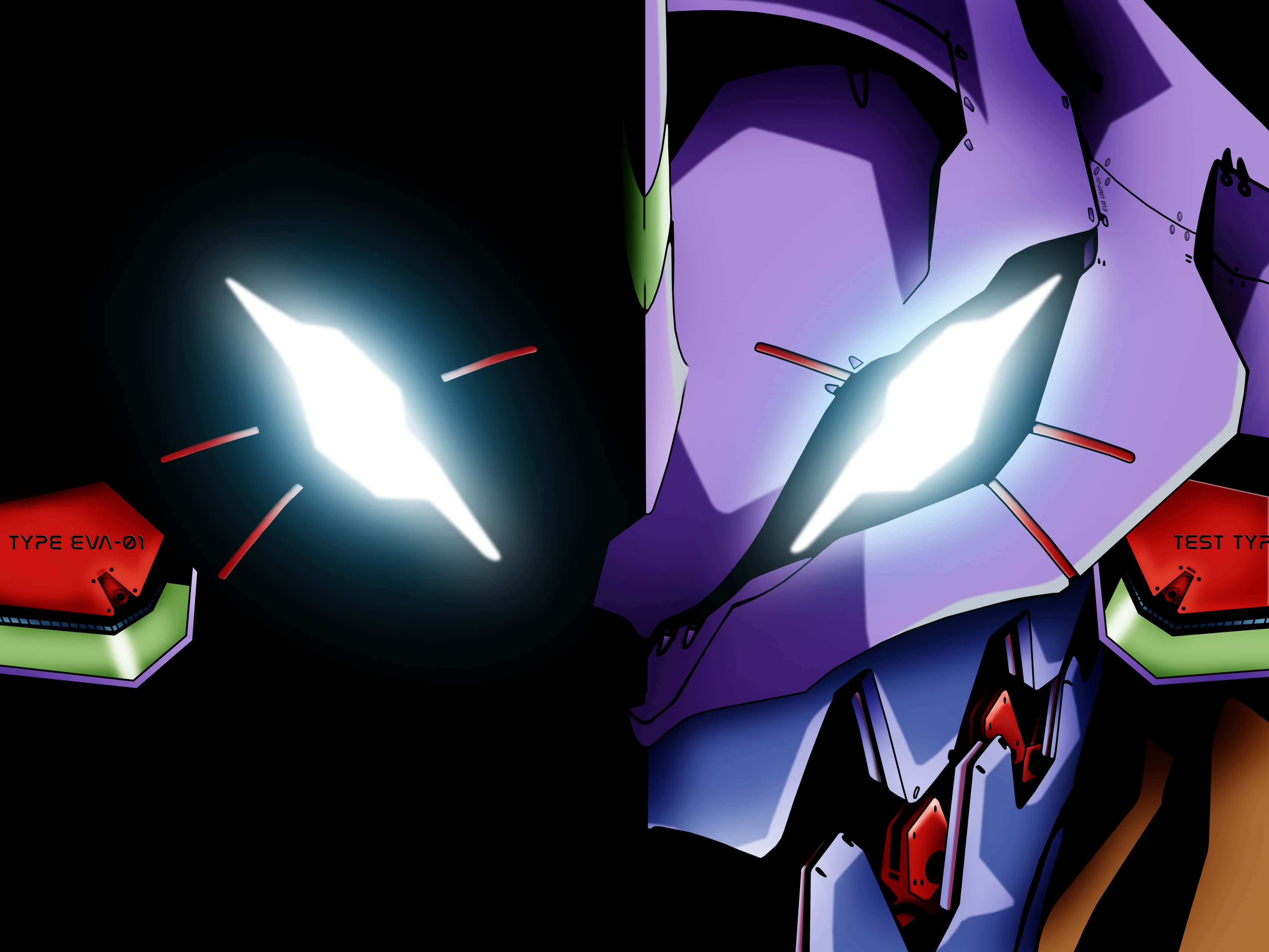 Det menneskelige hjerte svulmer af følelser i Neon Genesis Evangelion Wallpapers