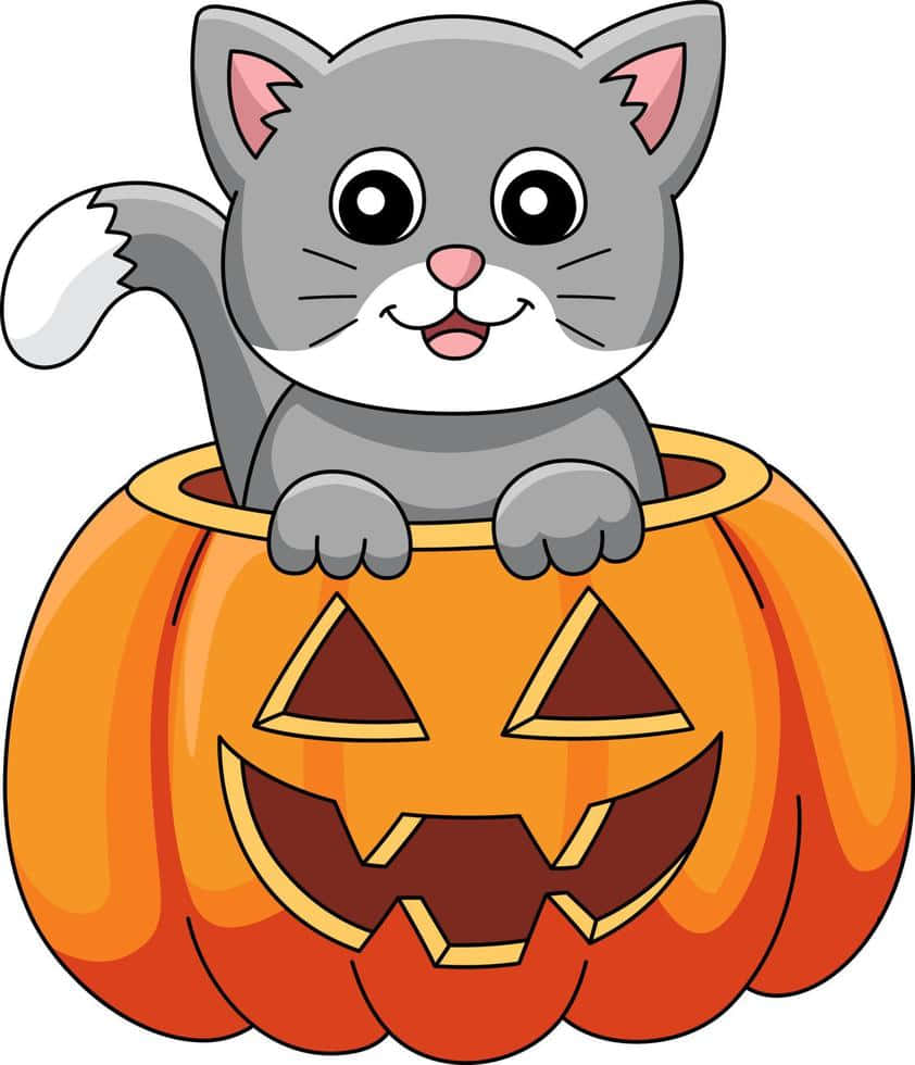 Det perfekte tegneserie-Halloween-billede Wallpapers