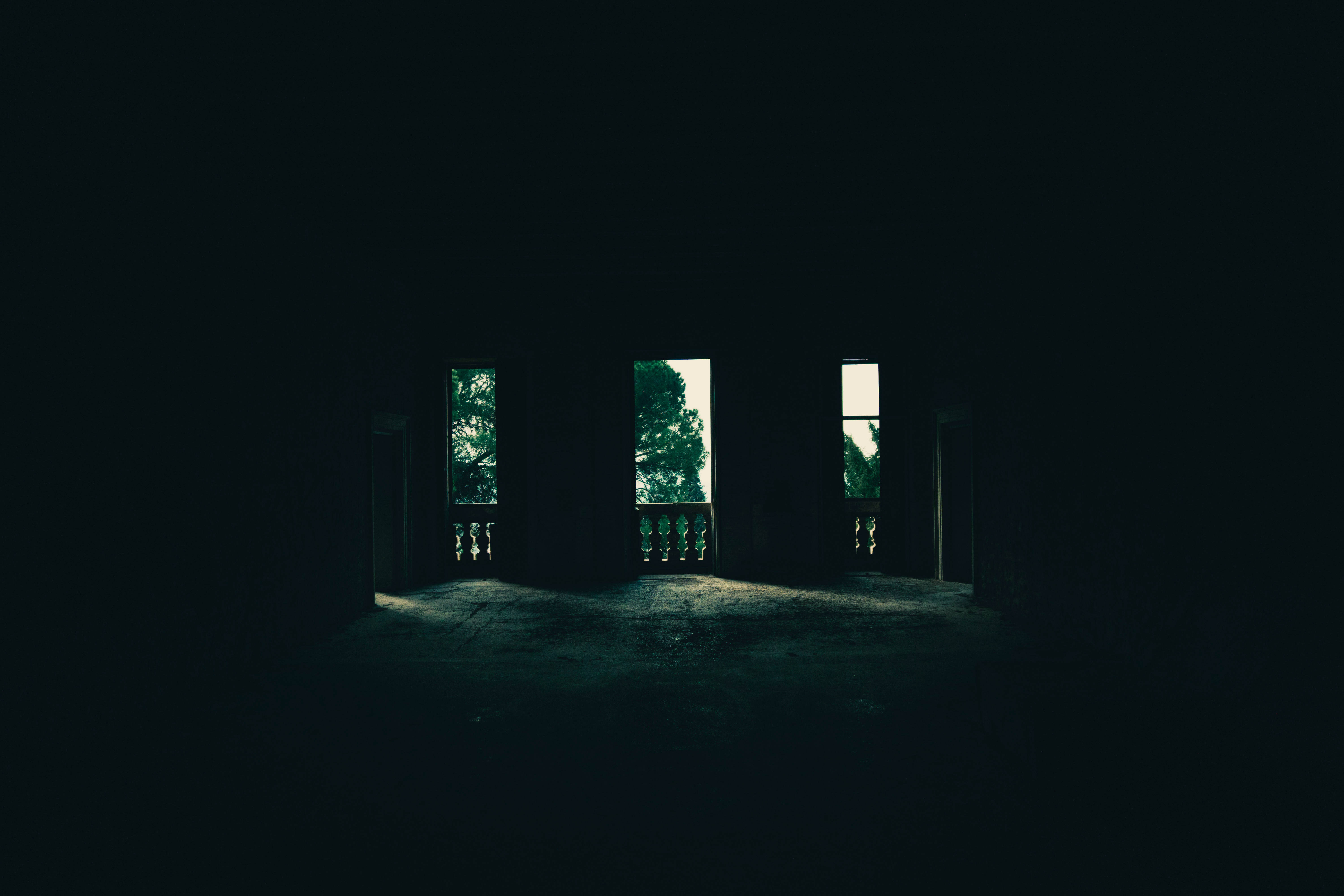Det uhyggelige dunkle hus Wallpapers