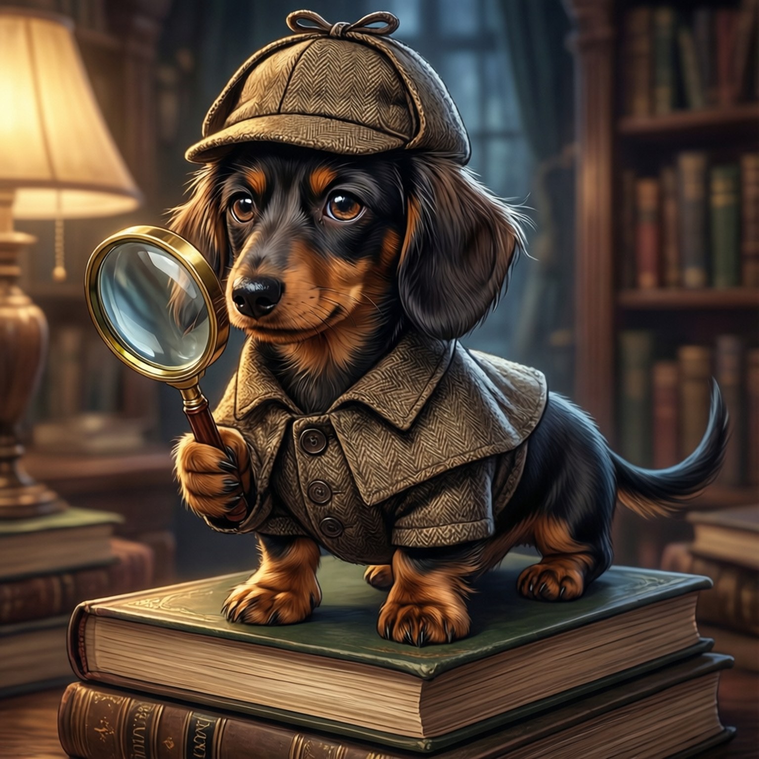 Detektivgravhunden Wallpapers
