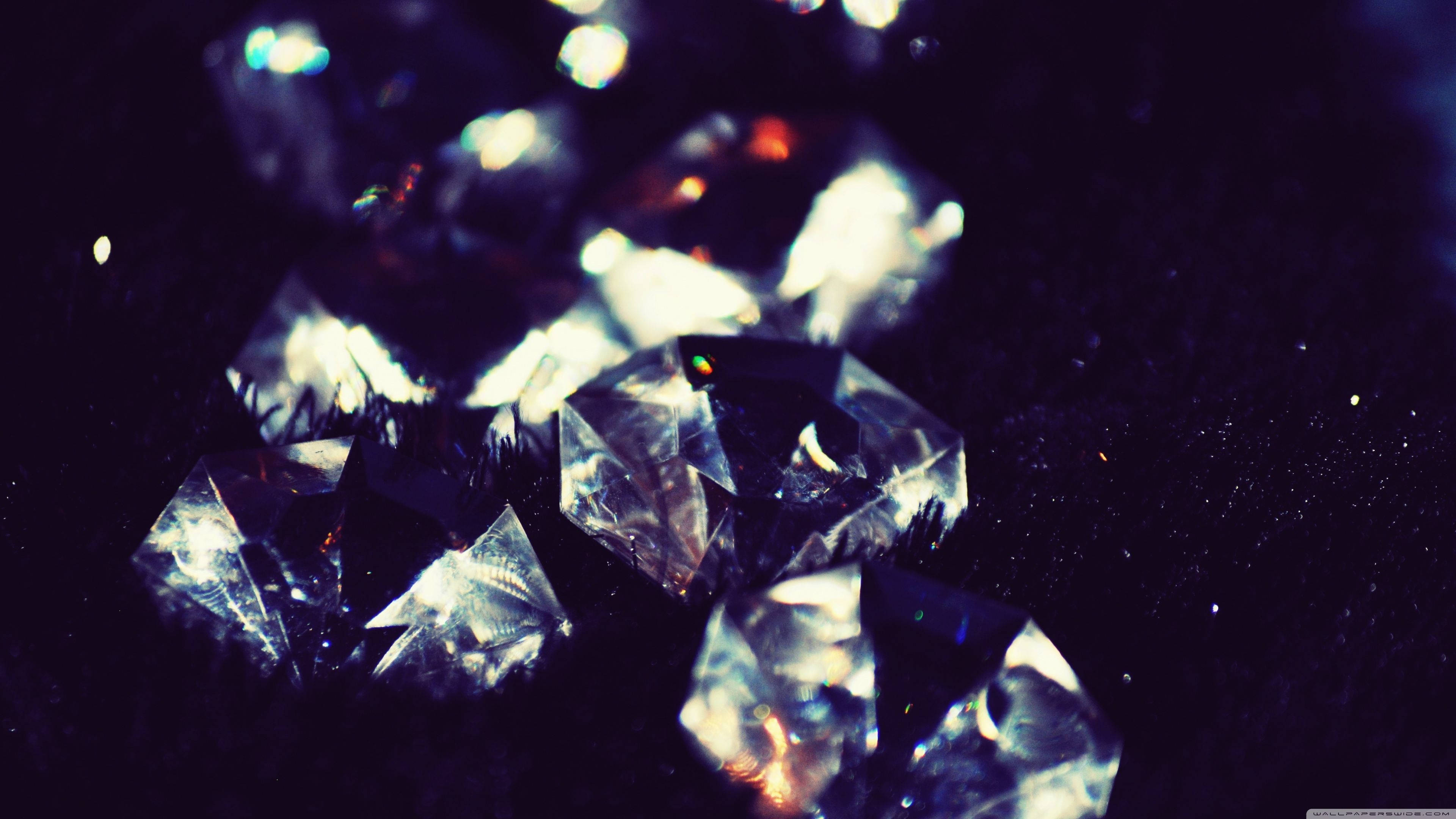 Diamanter vintage æstetisk makro Wallpapers
