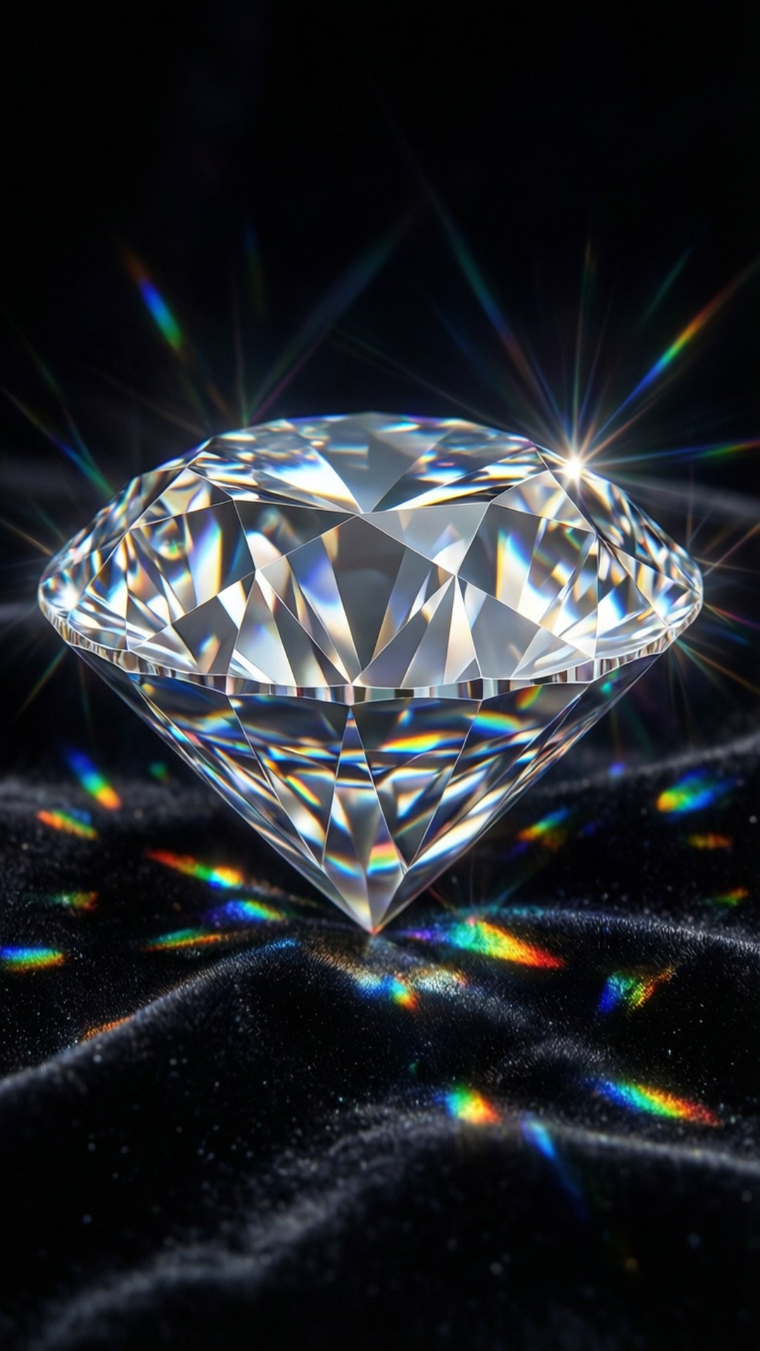 Diamantglitrende OLED Wallpapers
