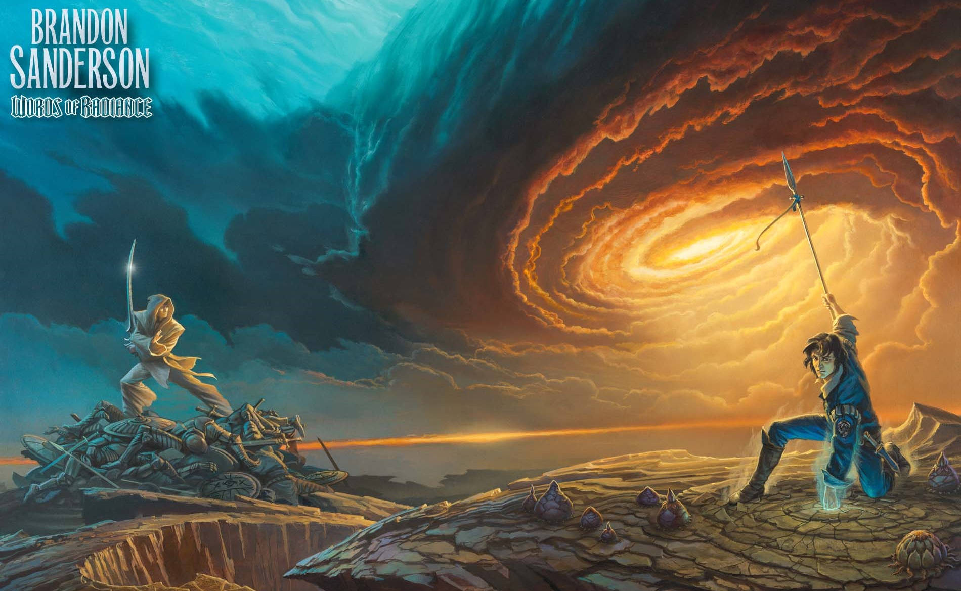 Digital kunst bogomslag Words of Radiance Wallpapers
