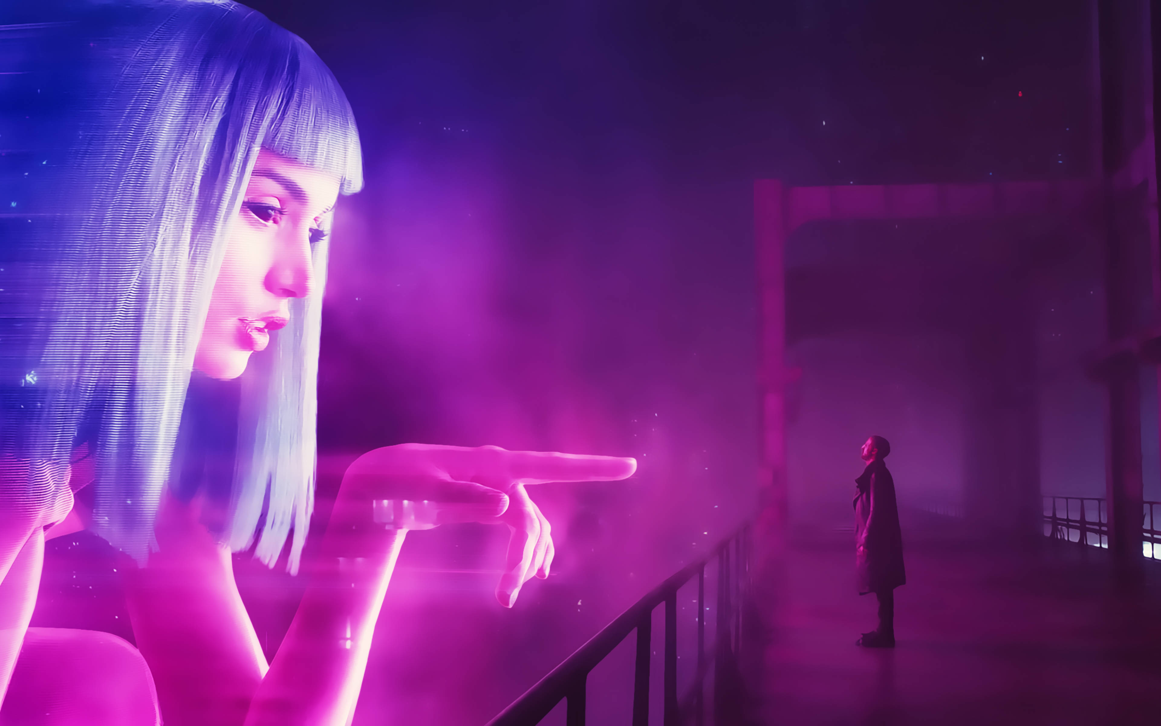 Digital Ledsager Joi Blade Runner 2049 4K Wallpapers