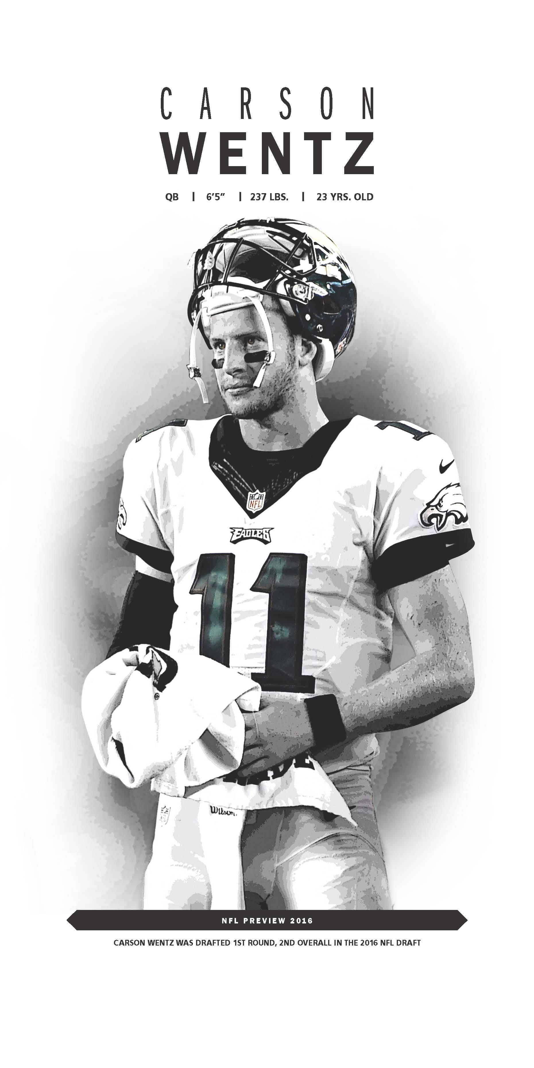 Digitalt Malet Carson Wentz Wallpapers