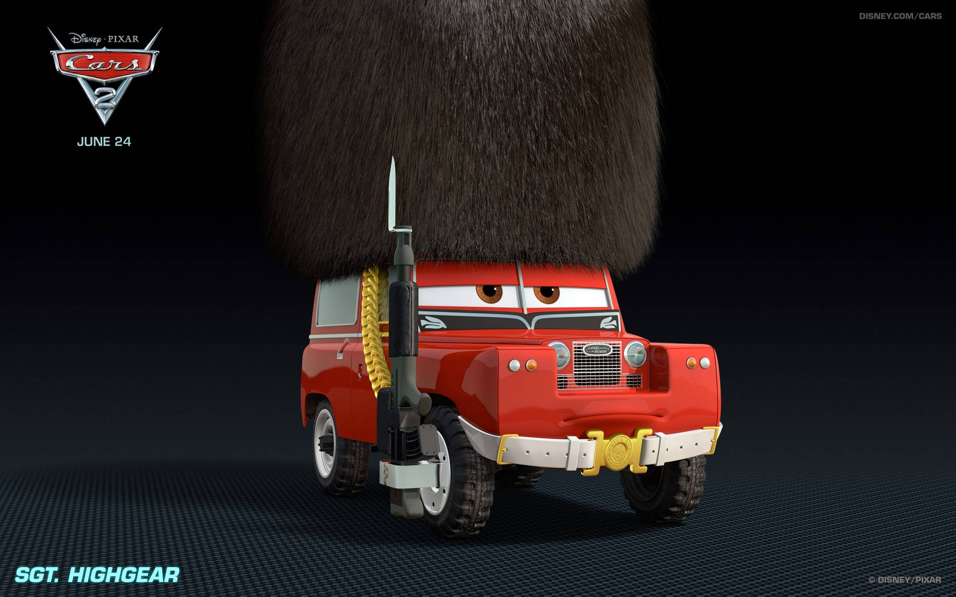 Disney Pixar Sgt. Highgear Biler 2 Wallpapers