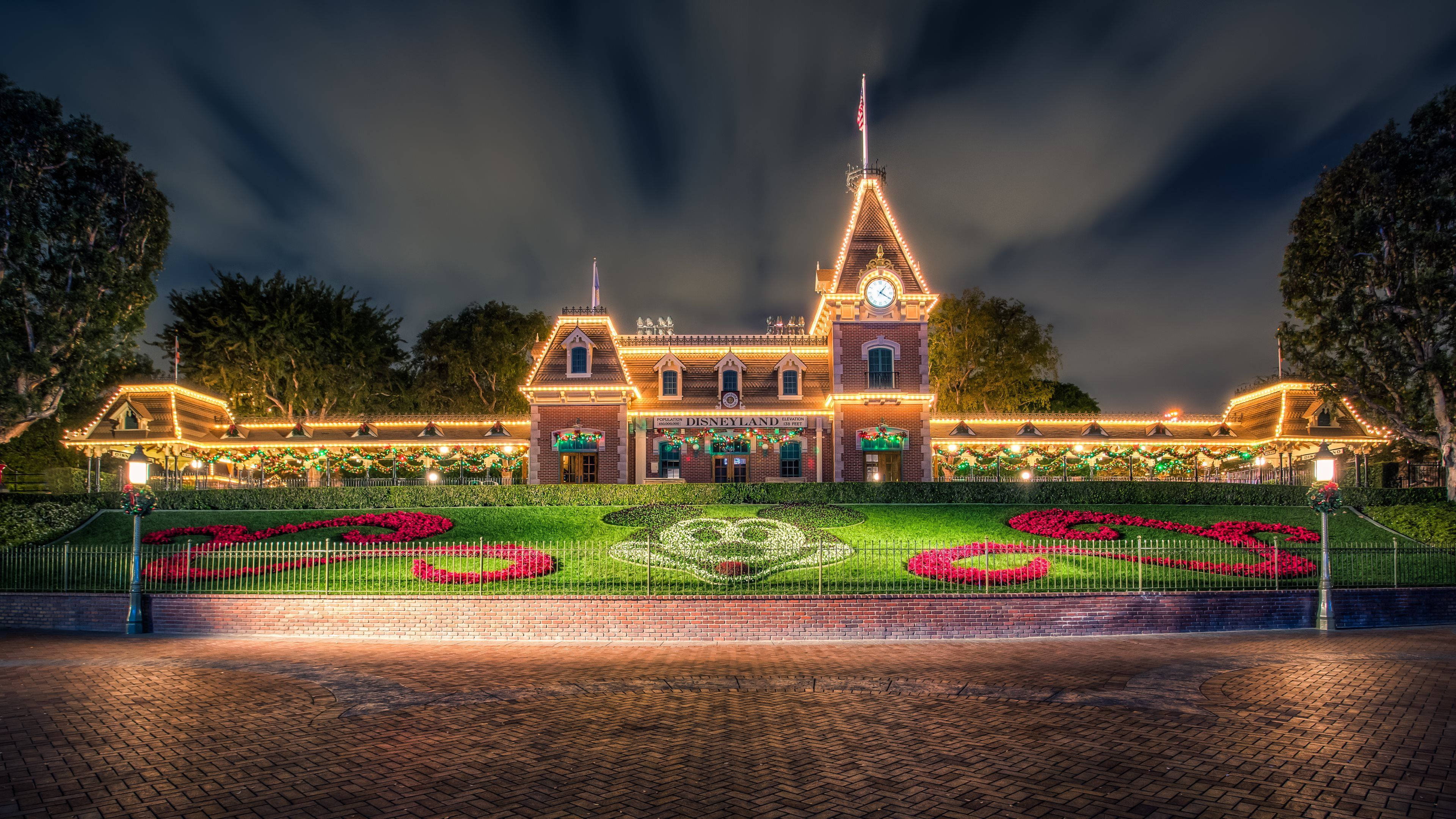 Disneyland Natindgang Disney 4K Ultra Wide Wallpapers