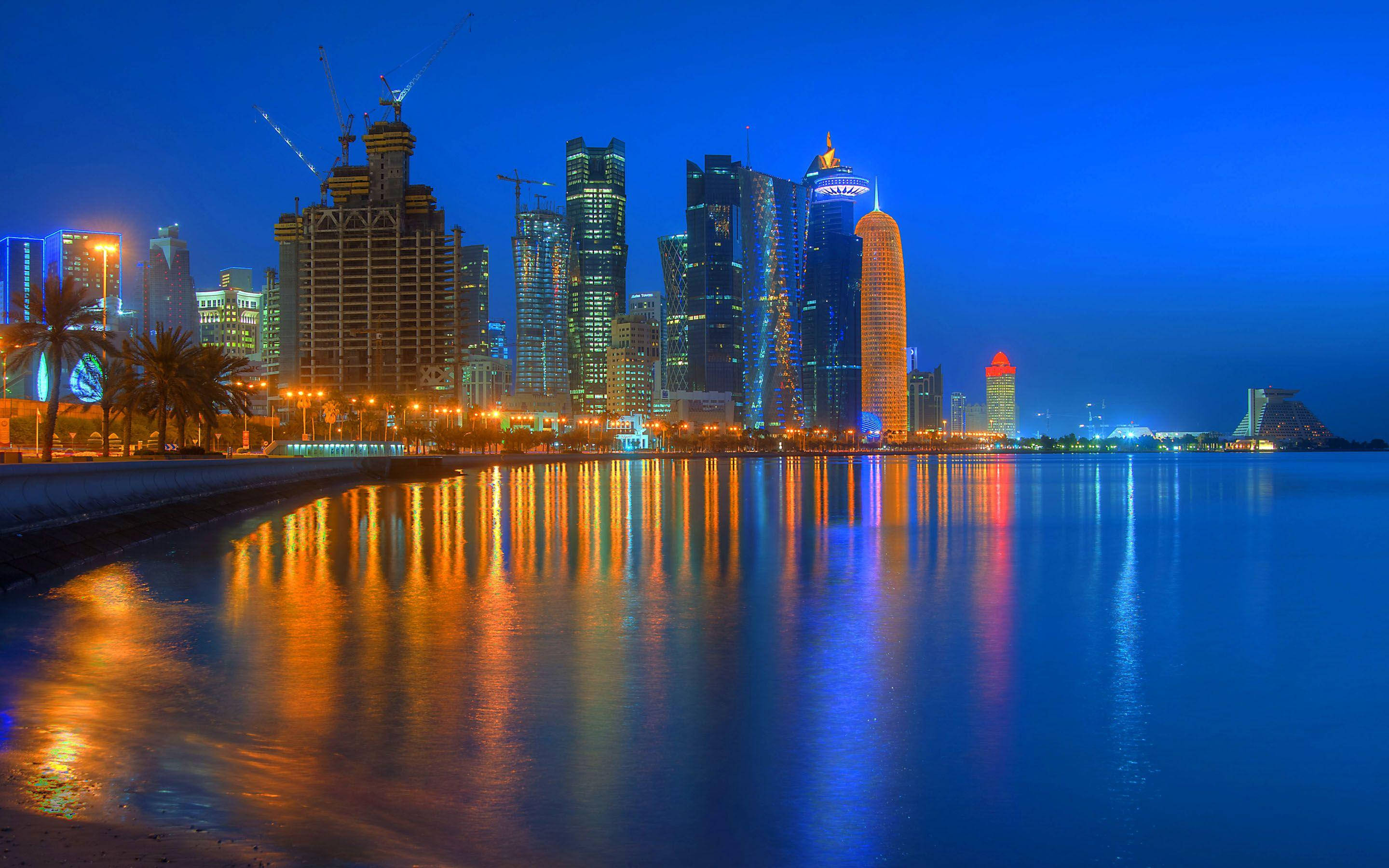 Doha Corniche i Qatar Wallpapers