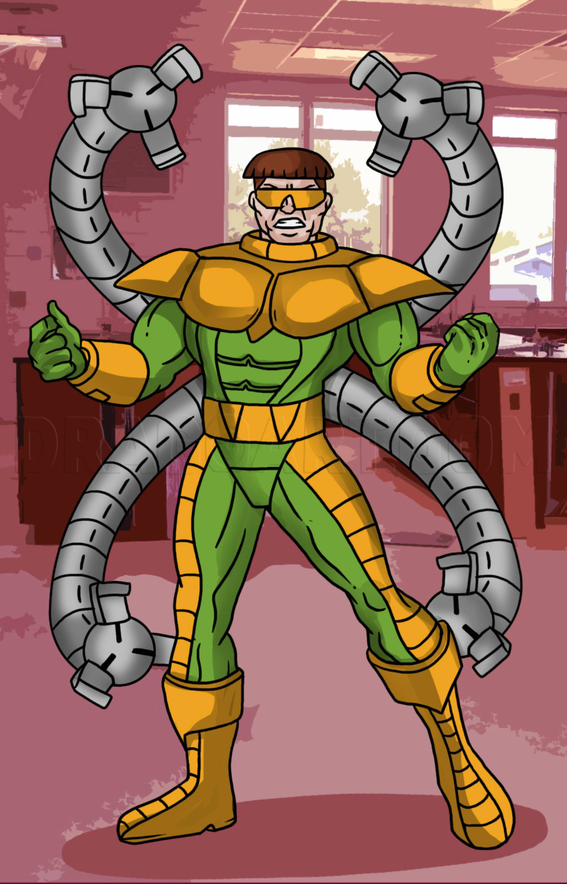 Doctor Octopus tegneseriekunst Wallpapers