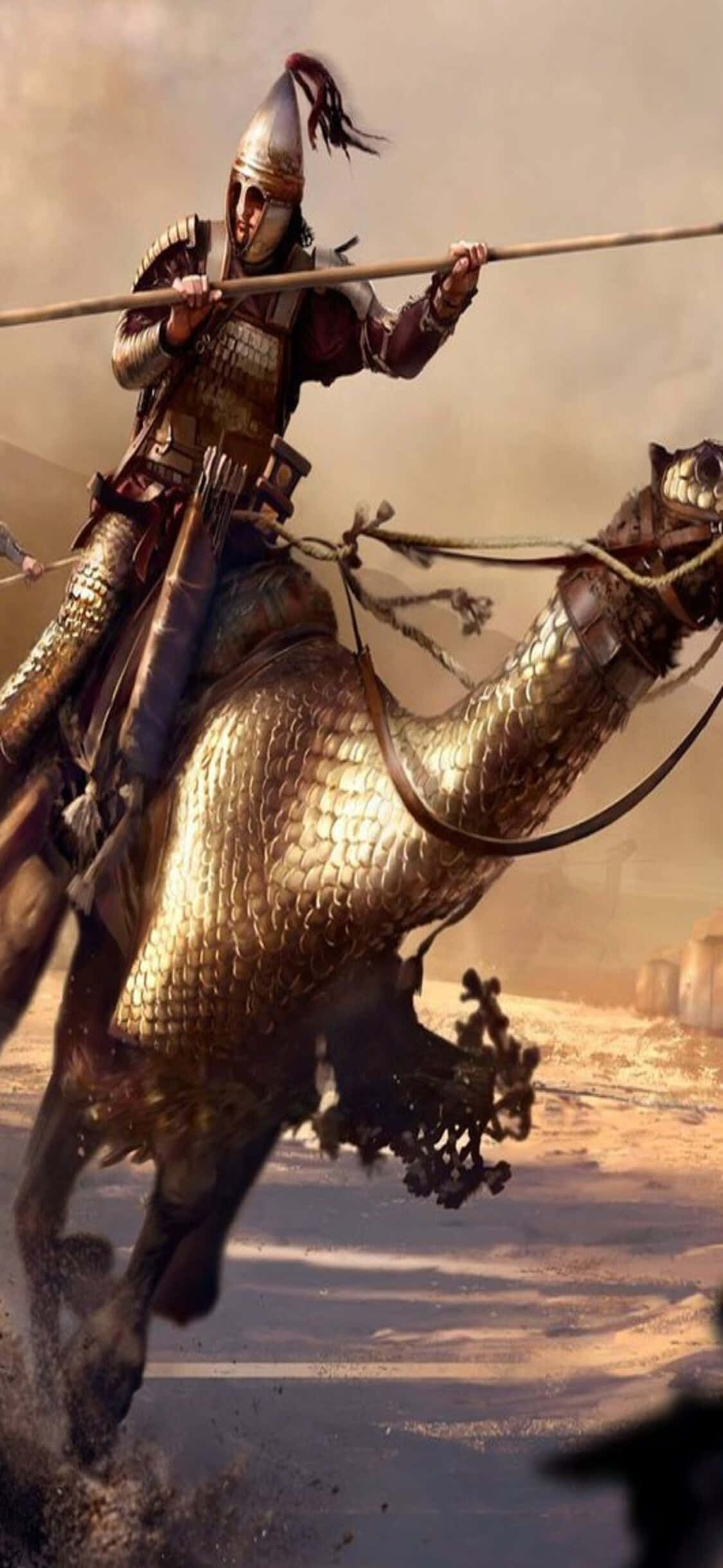 Dominer dine fjender på din iPhone Xs med Total War Rome 2 Wallpapers